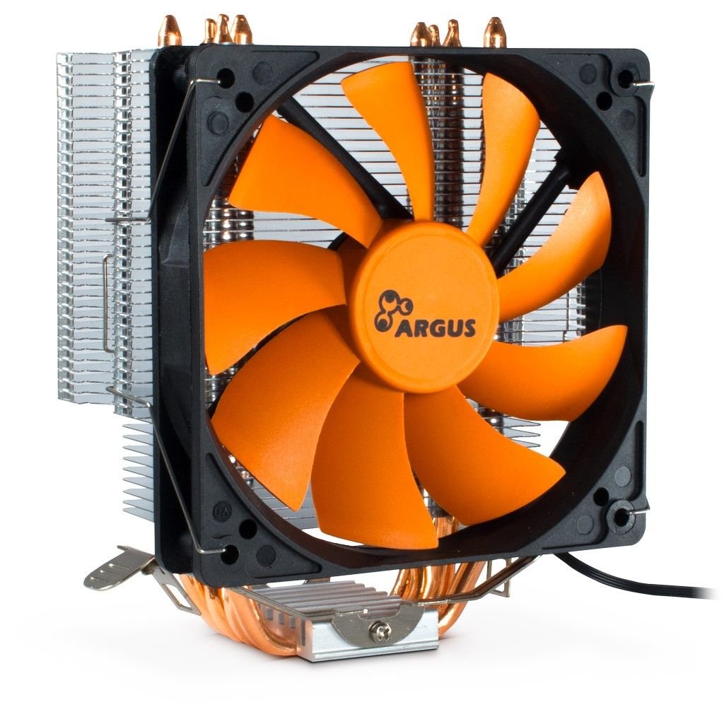 EAN 4260455642026 - Dynatron Argus SU-260 Procesador Enfriador 12 cm Negro, Naranja imagen 1