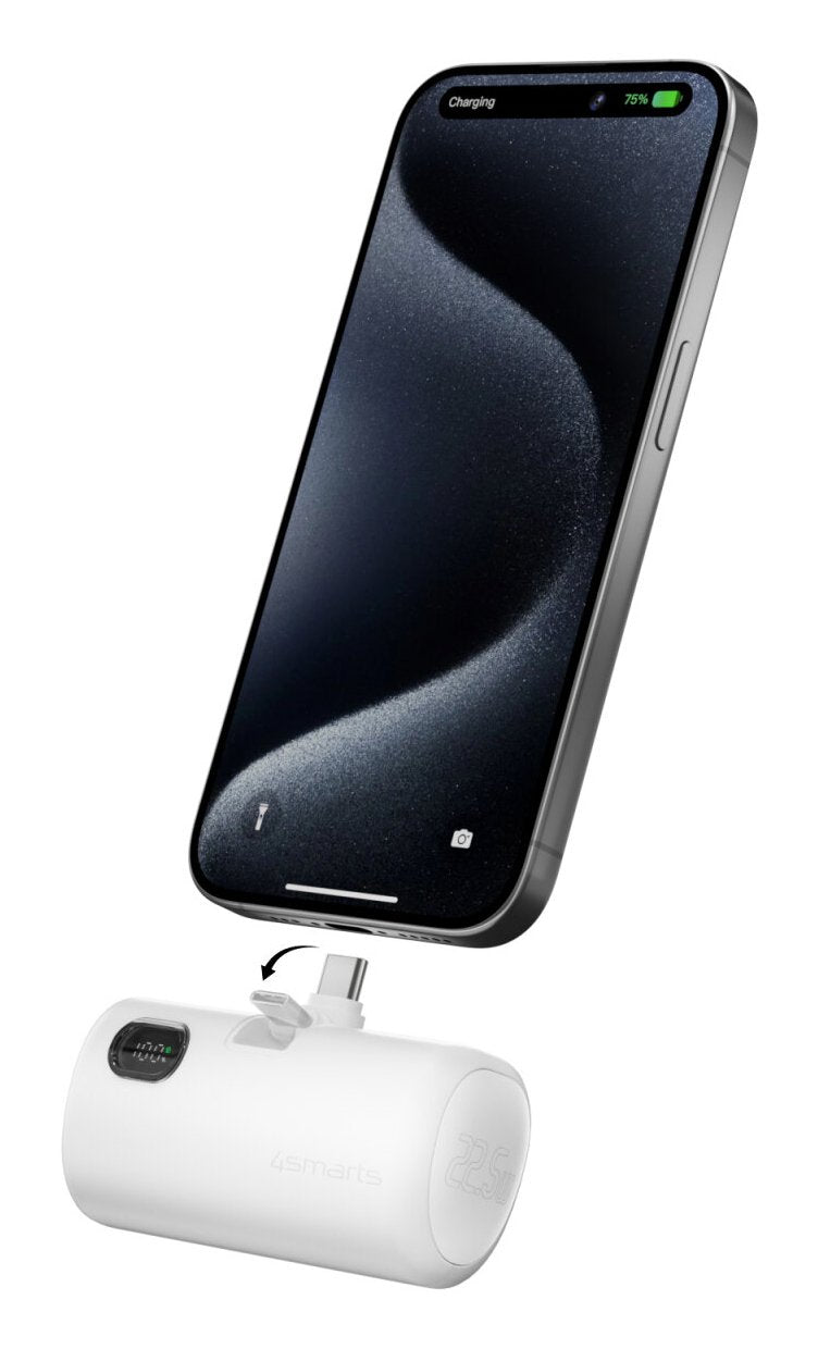 4smarts Powerbank Picofold 5000mah 22.5w, Blanco