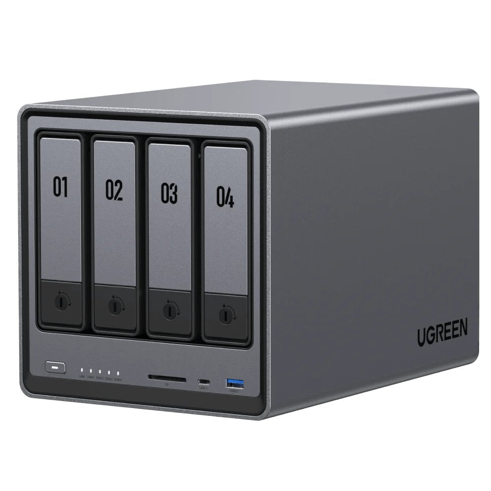 EAN 6941876223725 - Ugreen NASync DXP4800 NAS Compacto N100 8 GB DDR5 0 TB UGOS Pro Negro imagen 1