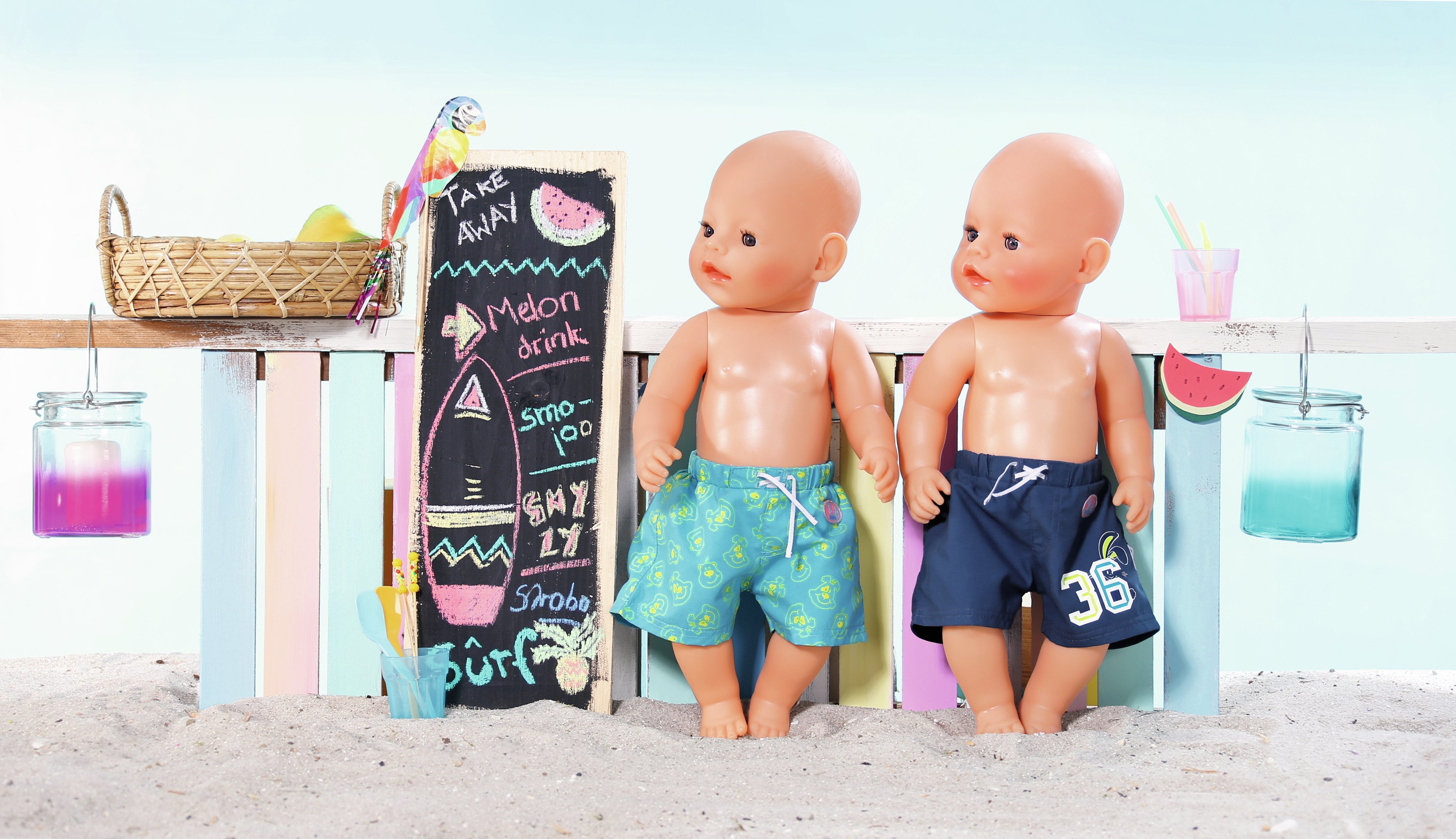 Baby Born Swimshorts Collection Ropa De Baño De Muñeca - Accesorios Para Muñecas