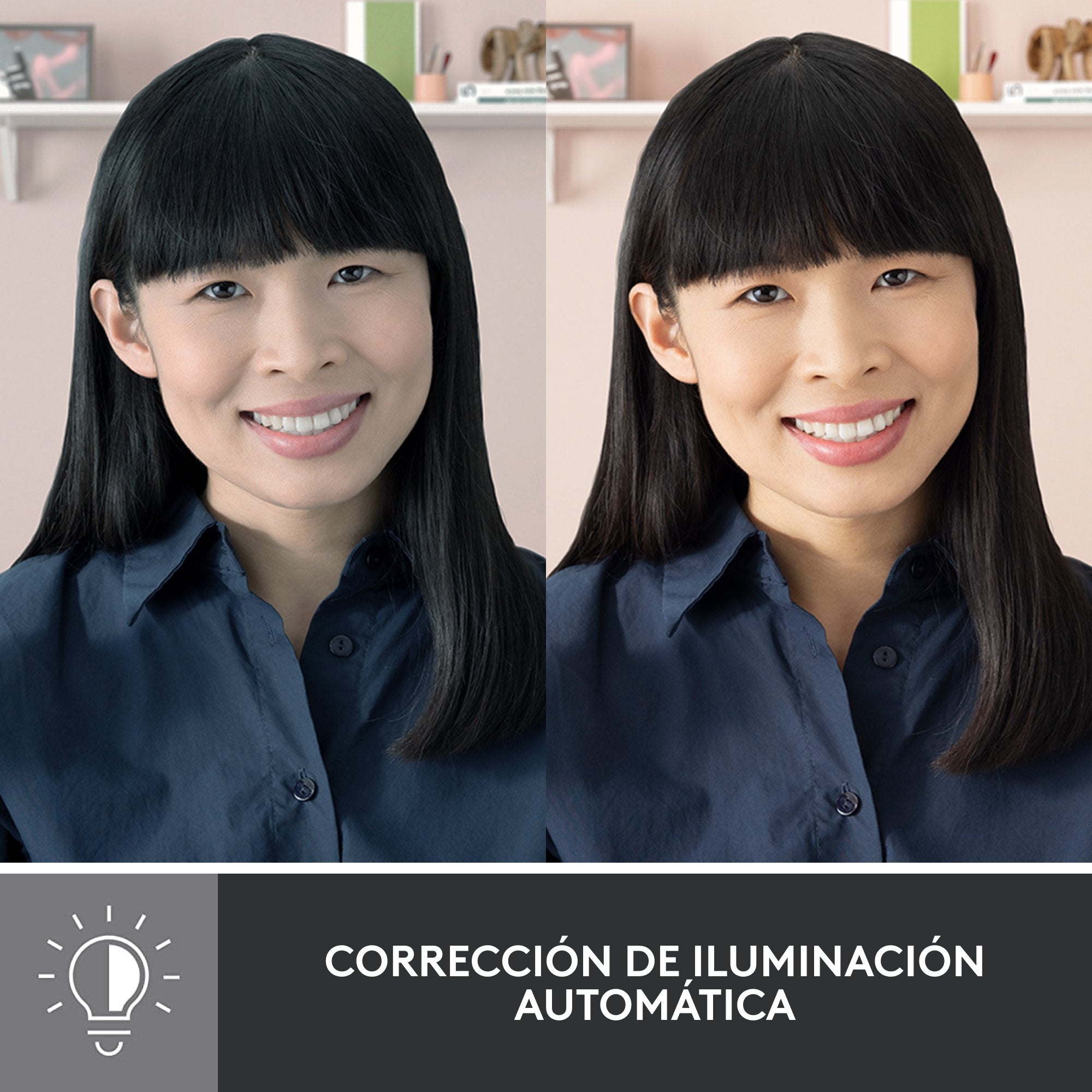 Logitech Brio 300 Cámara Web 2 Mp 1920 X 1080 Pixeles Usb-C Rosa