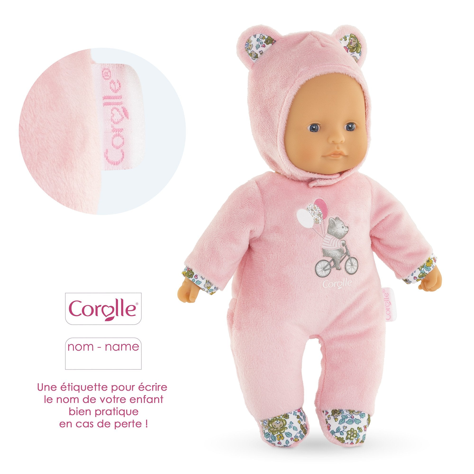 Simba-Dickie Mon Doudou Corolle Sweetheart, Rosa Bär 9000100700