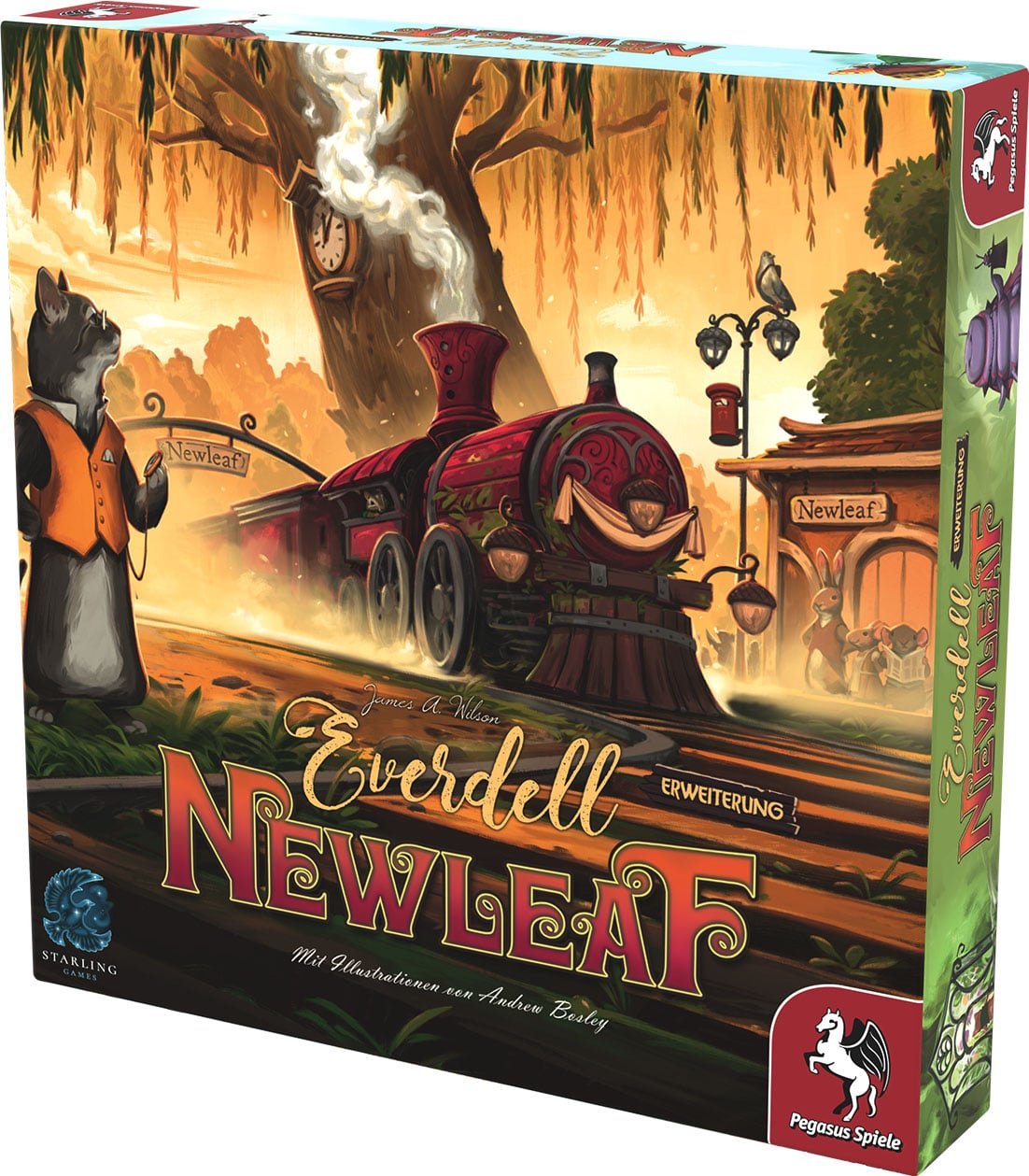Pegasus Everdell: Newleaf, Extensión Del Juego De Mesa 57605g