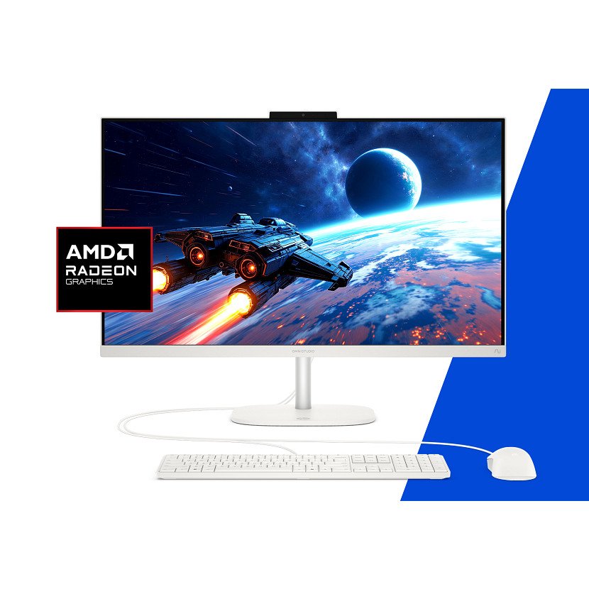 EAN 0199896764957 - HP OmniStudio All-in-One Desktop Next Gen AI 27-cw0011ns PC Copilot+ PC AMD Ryzen AI 7 445 68,6 cm (27") imagen 6