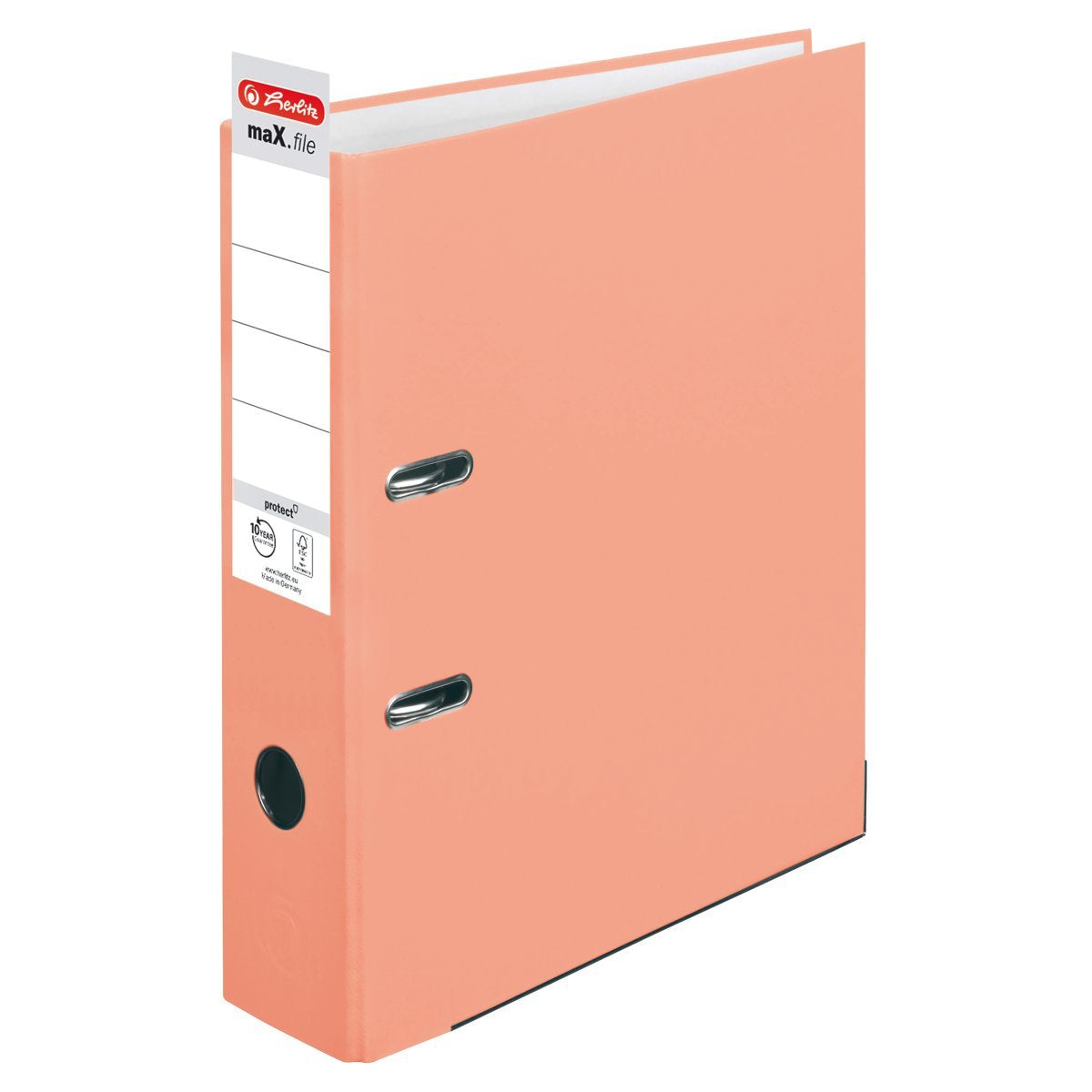 EAN 4008110589183 - Herlitz maX.file carpeta de cartón A4 Naranja imagen 2