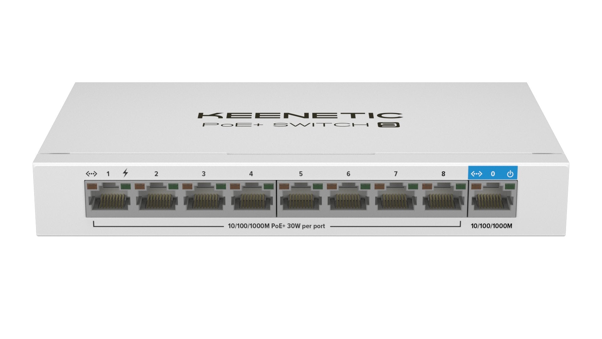 EAN 4897082921776 - Keenetic PoE+ Switch 9 (KN-4710) No administrado Gigabit Ethernet (10/100/1000) Energía sobre Ethernet (P imagen 1