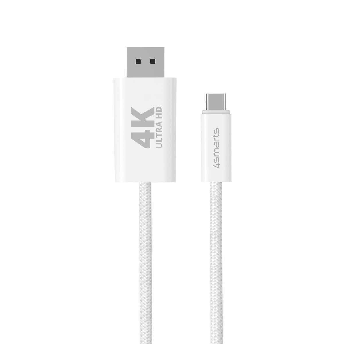 Cable 4smarts Usb-C Auf Display Port 2m. Wei