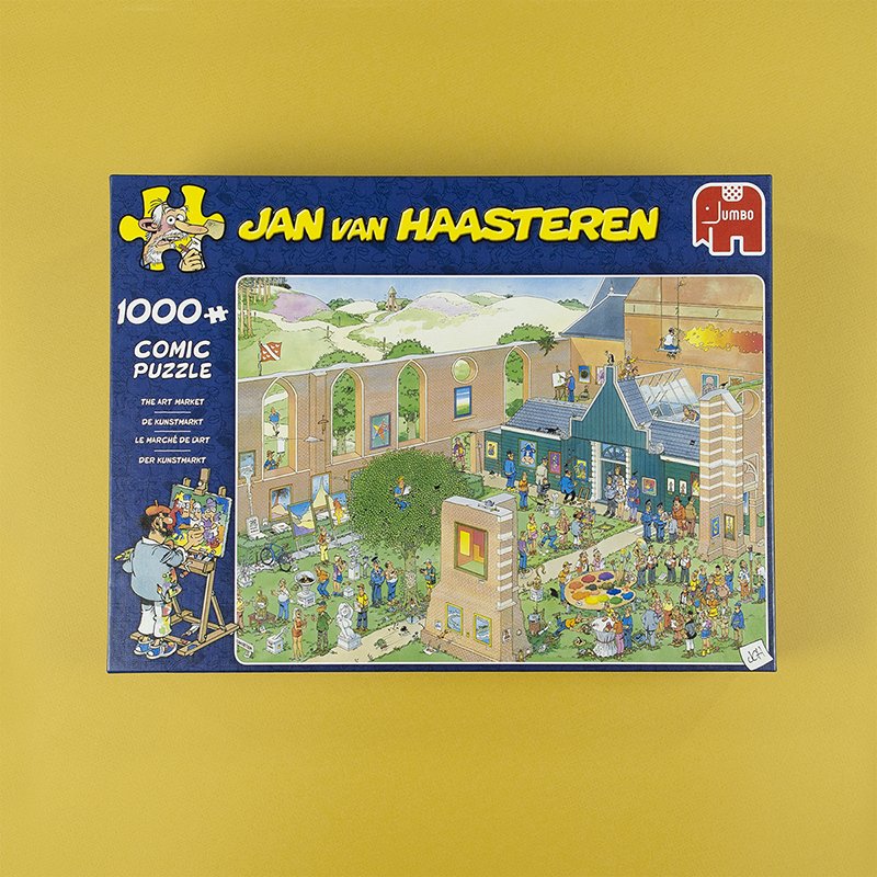 Jan Van Haasteren The Art Market 1000 Pcs Puzzle 1000 Pieza(S) Cómics