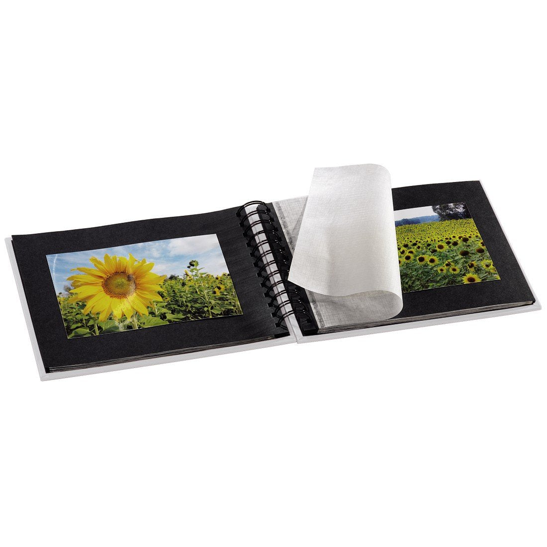 Hama Fine Art Spiral Chalk 24x17 50 Black Pages 2107