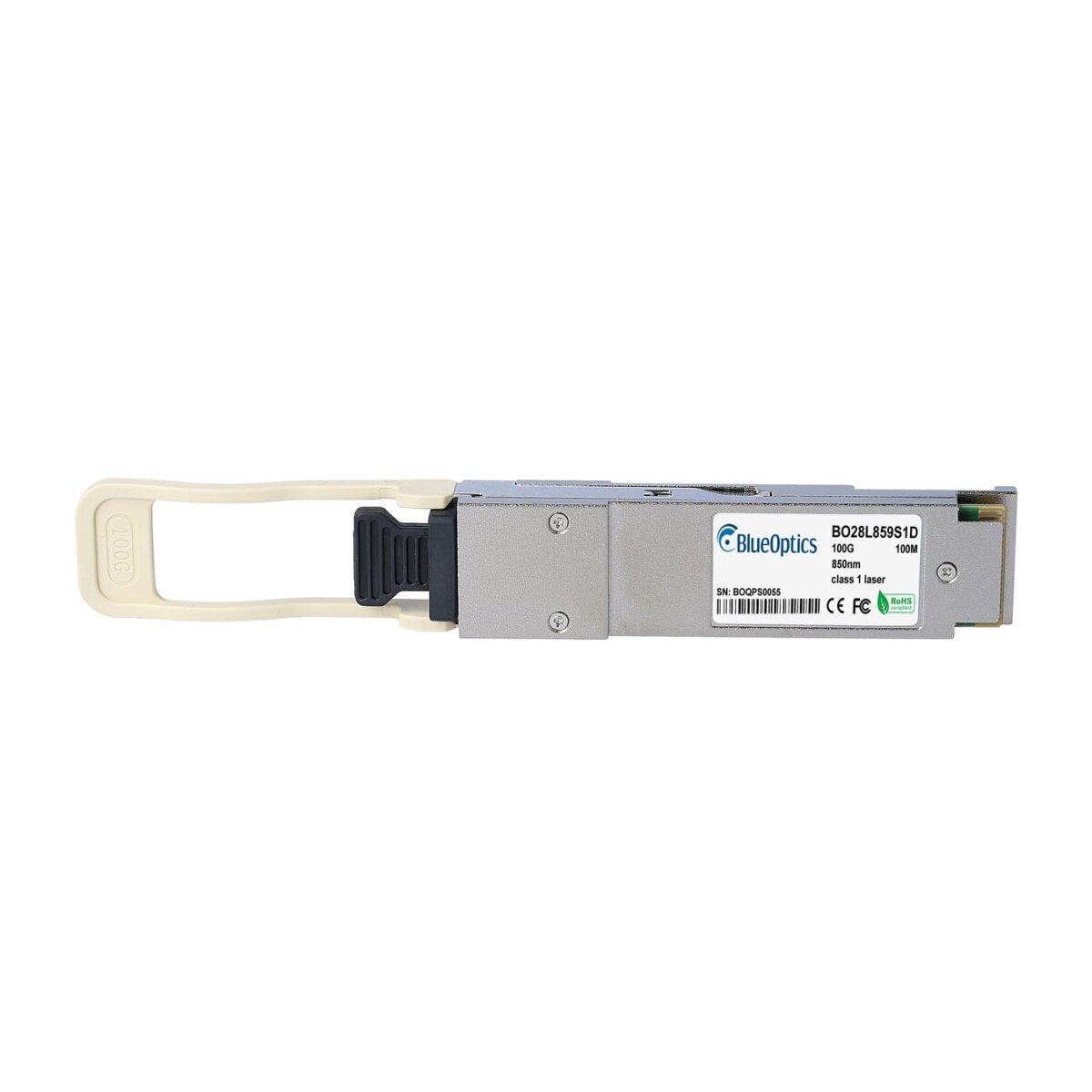 Blueoptics Infinera Tom-100g-Q-Sr4 Blueoptics Bo28l859s1d Qsfp28 Transceiver, Mpo, 100gbase-Sr4, Multimode Fiber, 4x850nm, 100 M