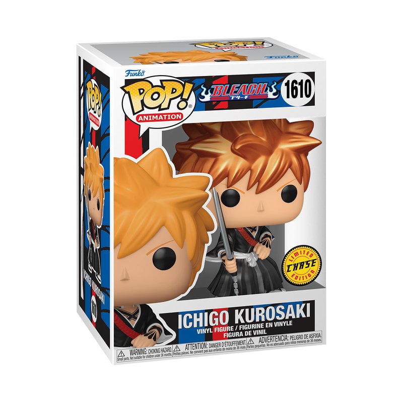Funko Pop Animacion Bleach Ichigo Con Opcion Chase Metalica 75508