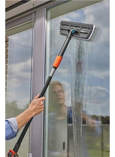 Limpiaparabrisas Gardena Cleansystem Cepillo De Lavado (Gris, Ancho De Trabajo 31 Cm)