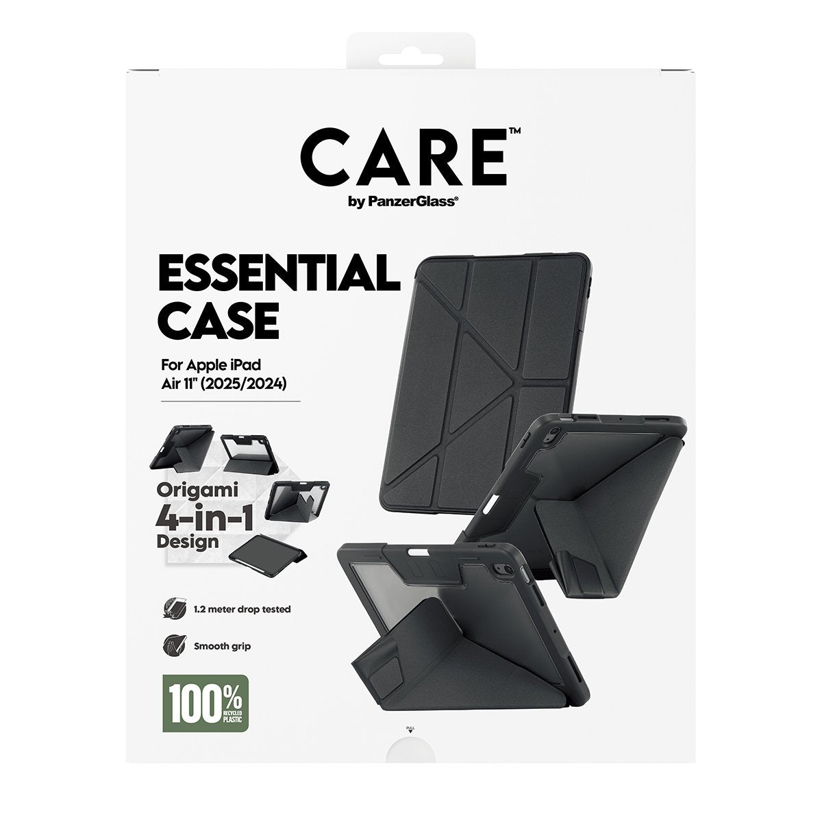 EAN 5715685030710 - PanzerGlass CARE™ by Essential Case Black iPad Air 11" (2024-2026) funda para teléfono móvil Negro imagen 3