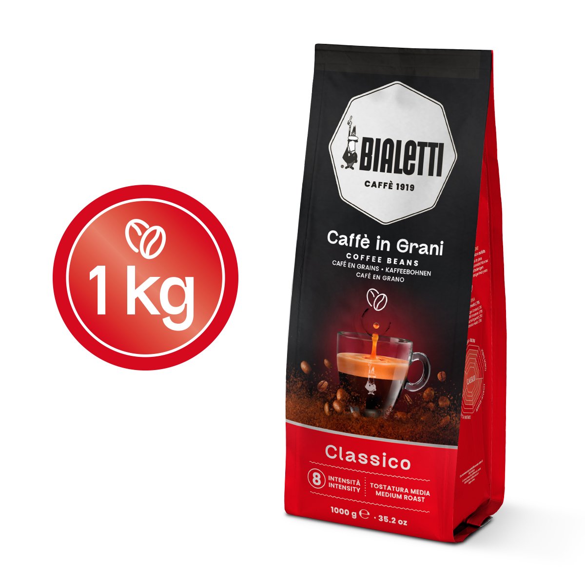 EAN 8006363076302 - Bialetti Classico 1 kg imagen 2