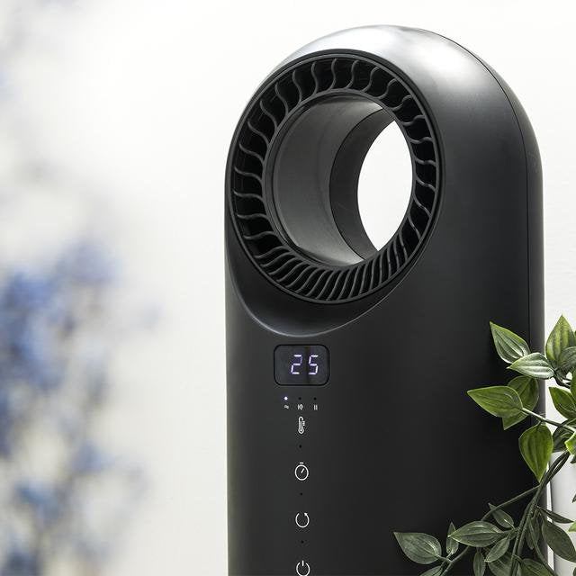 EAN 8435484053716 - Cecotec ReadyWarm 8400 Bladeless Connected Interior Negro 1500 W Ventilador eléctrico imagen 5