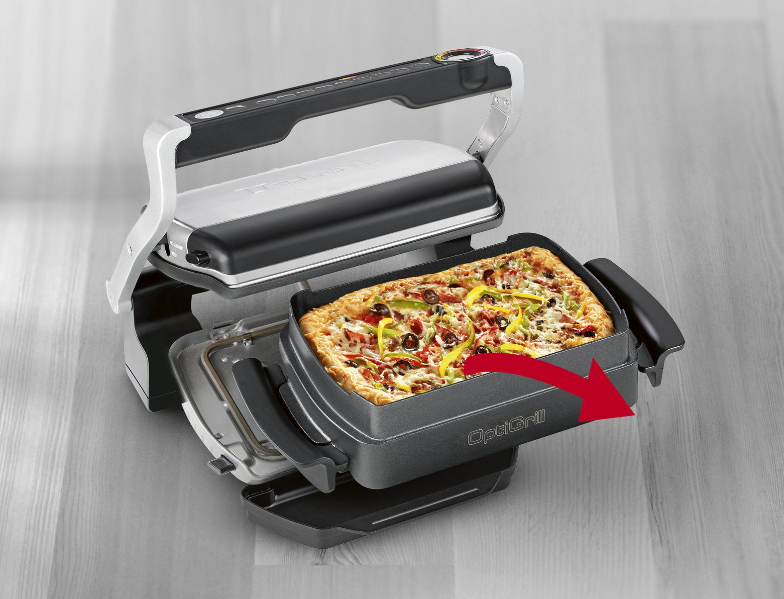 Tefal Xa7278 Bandeja De Horno Parrilla Rectangular