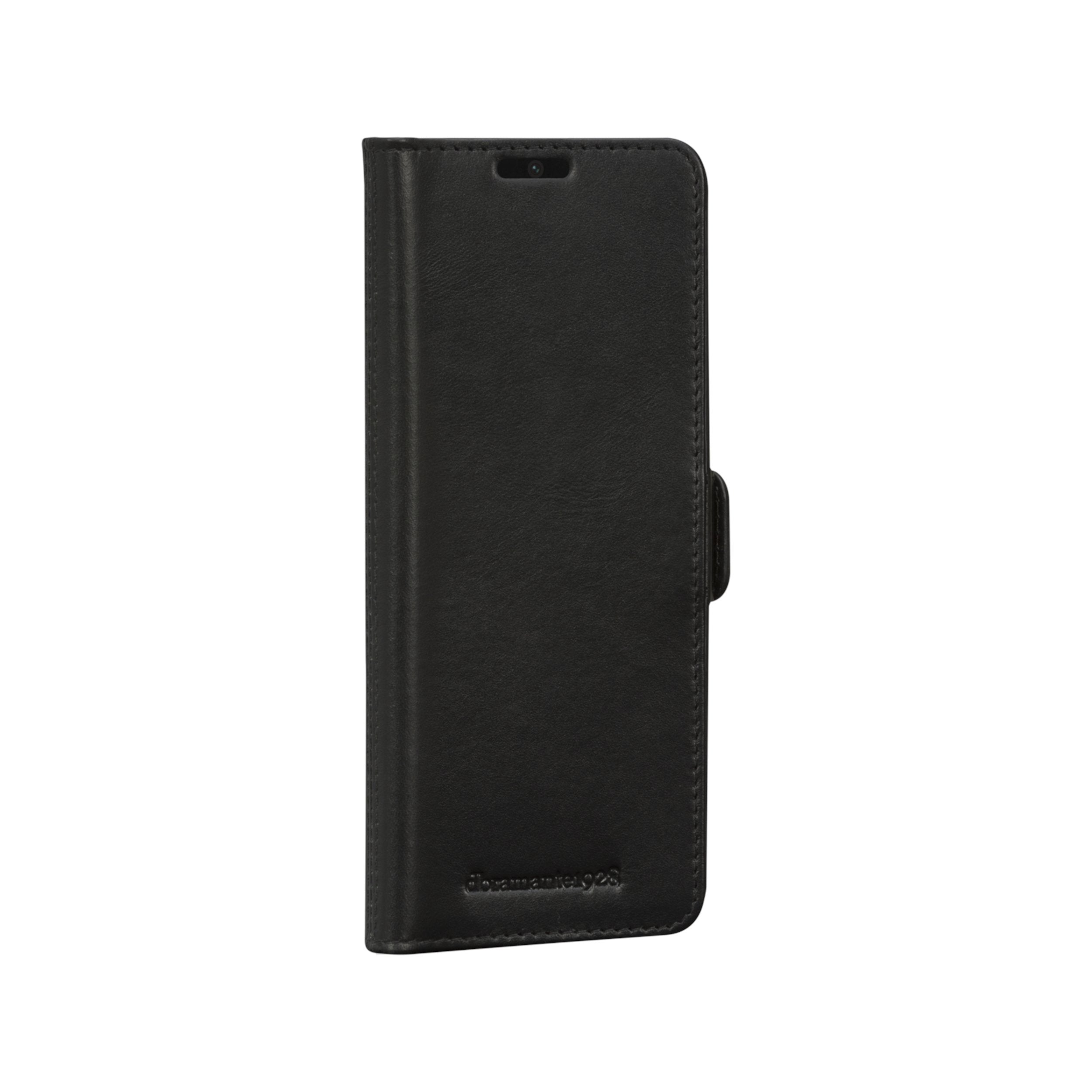 Dbramante1928 Copenhagen Funda Con Tapa Para Teléfono Móvil Cuero De Grano Entero Negro Para Samsung Galaxy S21+ 5g