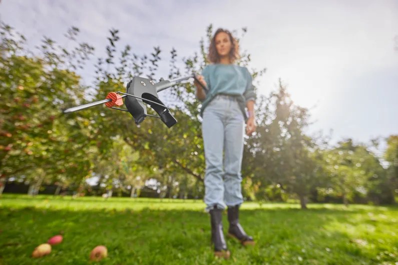 Pinza Gardena 4en1 Gris/Turquesa, Función De Agarre Y Recogida 11700-20