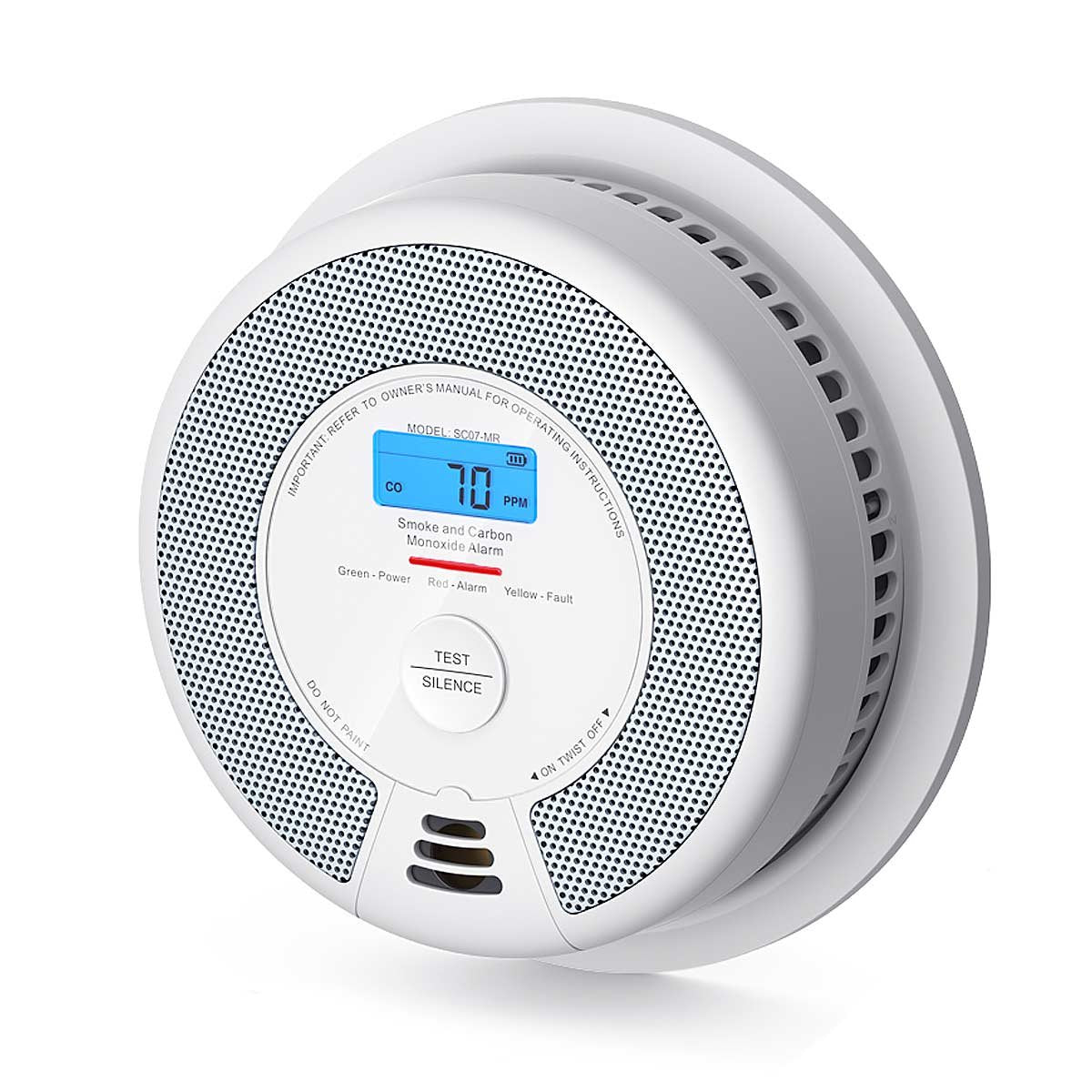 X-Sense Rauchmelder Sc07-W Rf-Vernetzt Co-Melder