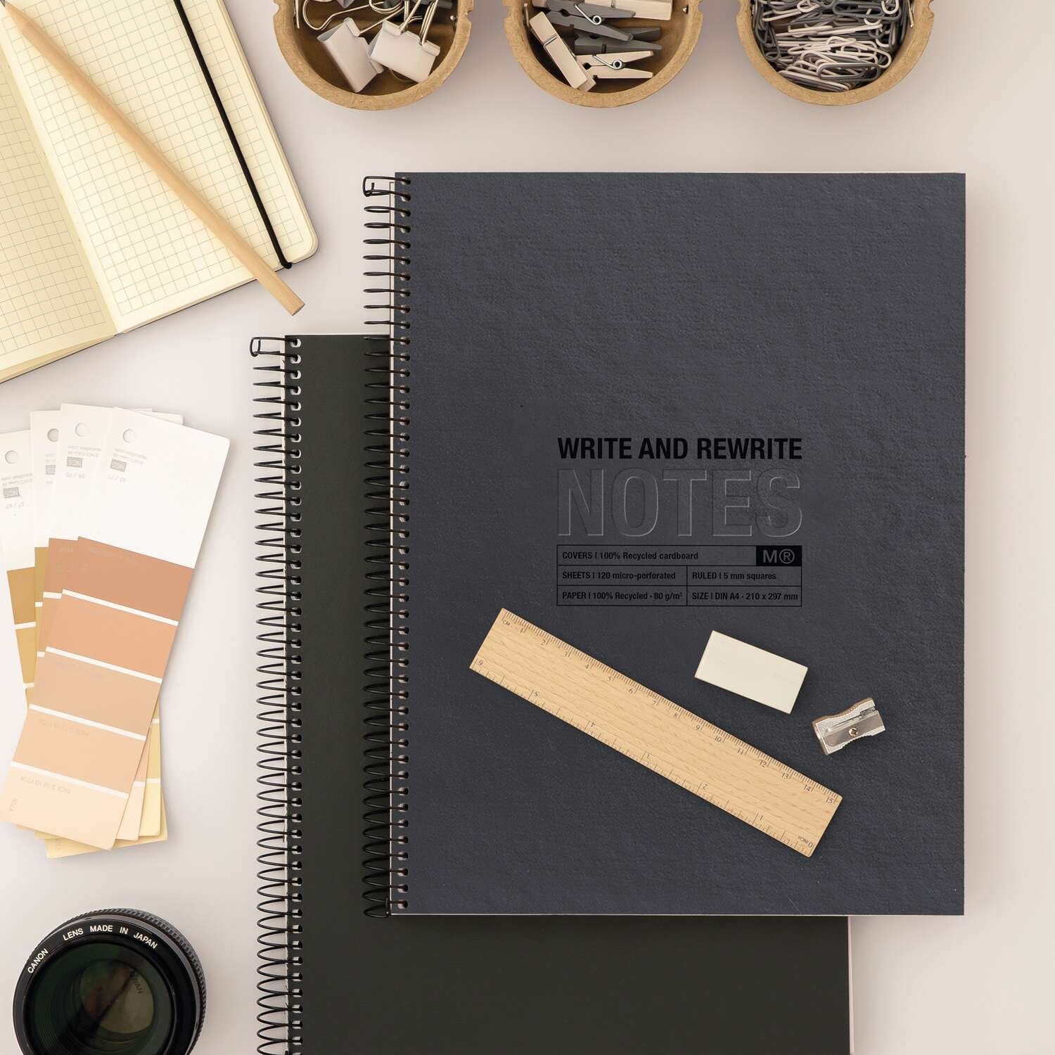 EAN 8422593060278 - MAUL A602790 cuaderno y block A4 120 hojas Negro imagen 3