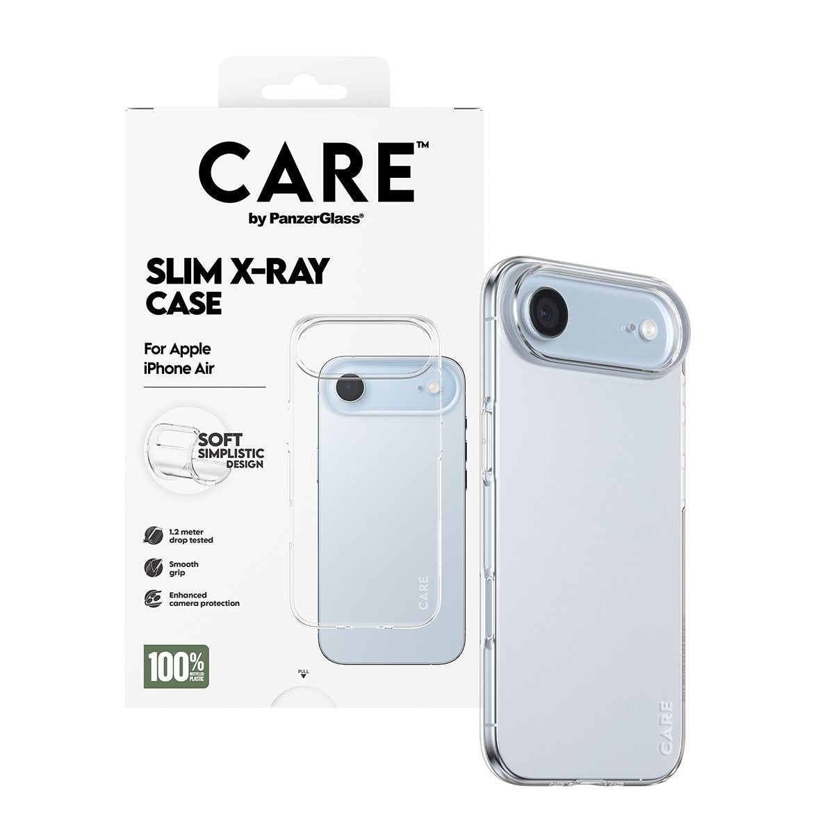 EAN 5715685027208 - PanzerGlass CARE™ by ® X-Ray Case iPhone Air funda para teléfono móvil Transparente imagen 5
