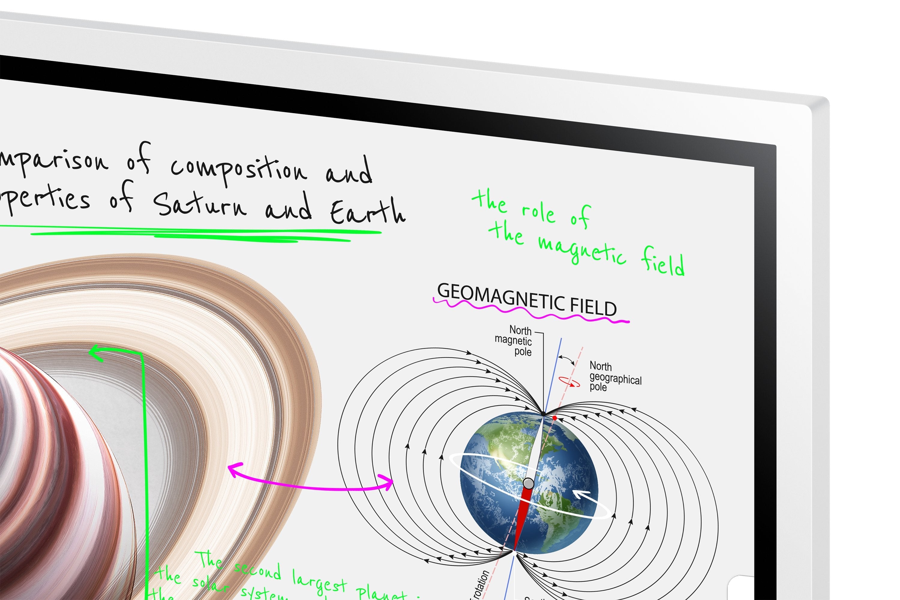 EAN 8806094472493 - Samsung WM65B pizarra blanca interactiva 165,1 cm (65") 3840 x 2160 Pixeles Pantalla táctil Gris, Blanco imagen 35