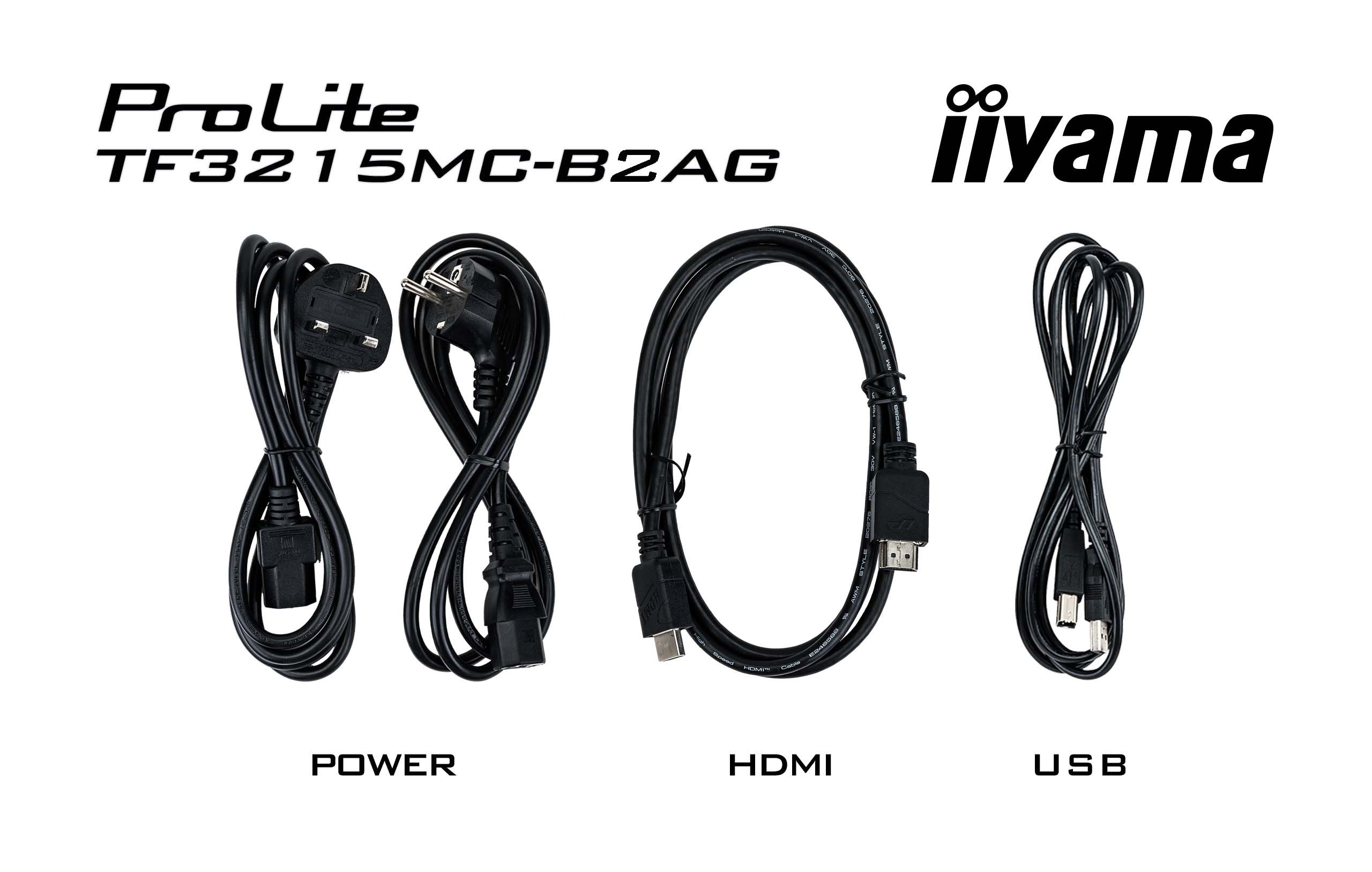 EAN 4948570123674 - iiyama ProLite TF3215MC-B2AG pantalla para PC 80 cm (31.5") 1920 x 1080 Pixeles Full HD LED Pantalla táct imagen 4