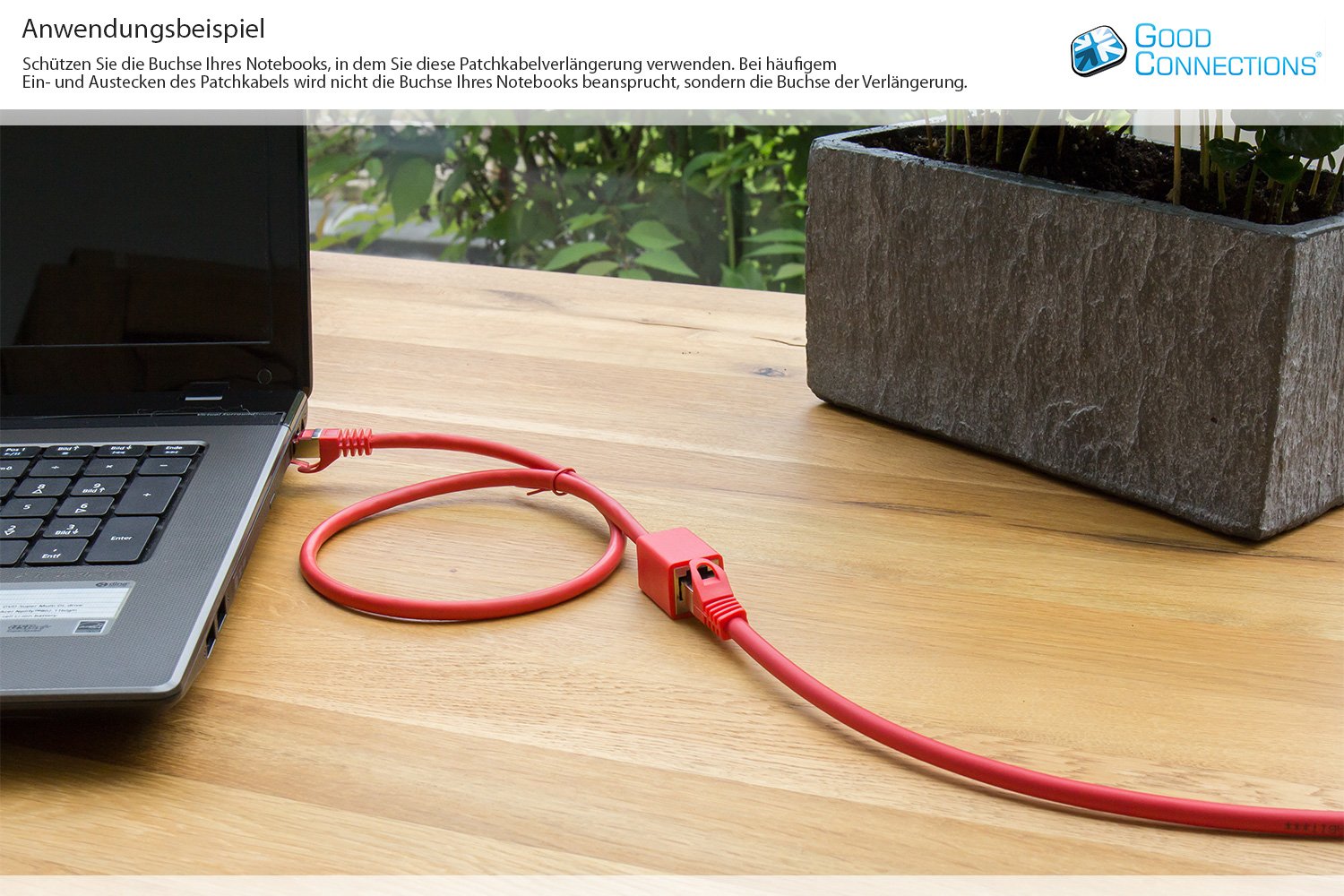 Good Connections Cat.6 Cable De Redverl. S Ftp Rot 1m