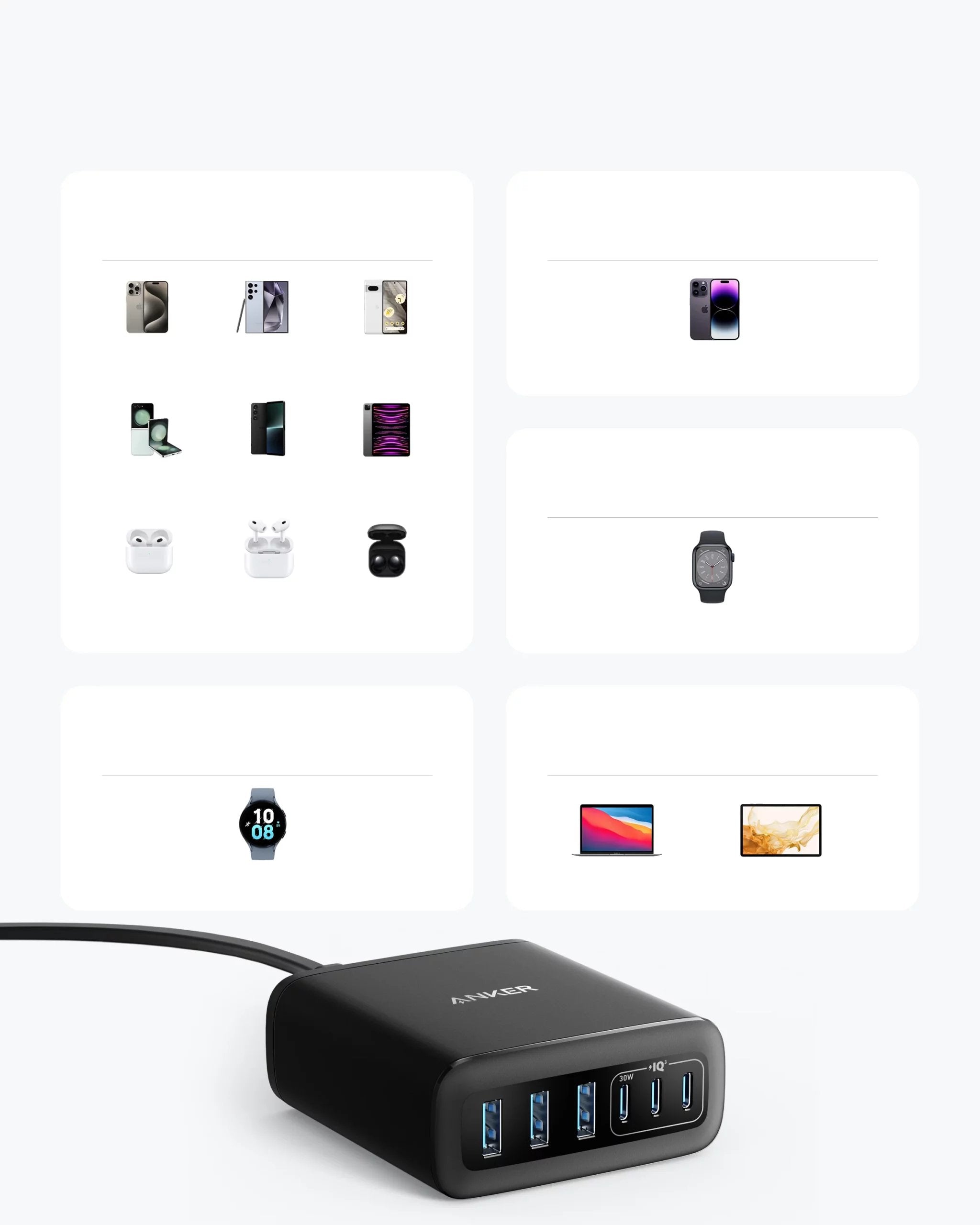EAN 0194644173500 - Anker GaN Universal Negro Corriente alterna Interior imagen 2