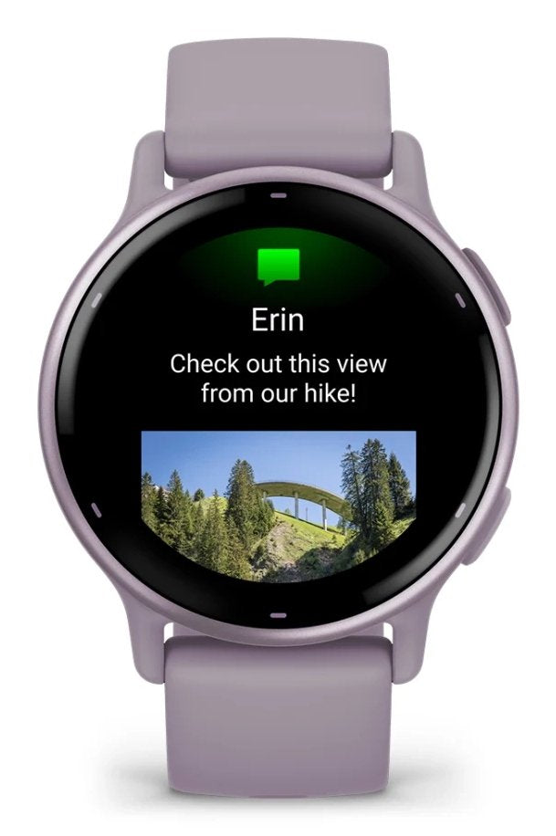 EAN 0753759324933 - Garmin Vivoactive 5 3,05 cm (1.2") AMOLED Digital 390 x 390 Pixeles Pantalla táctil Violeta Wifi GPS (sat imagen 2