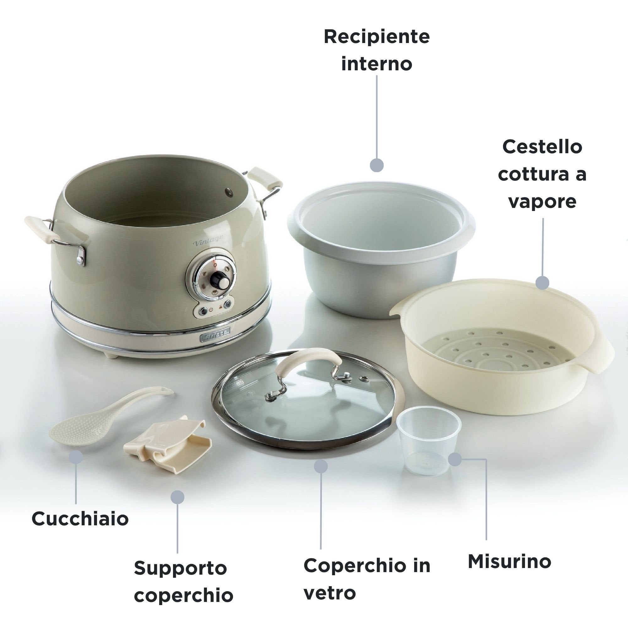 EAN 8003705118461 - Ariete 2904/03 arrocera 3,5 L 700 W Beige imagen 5