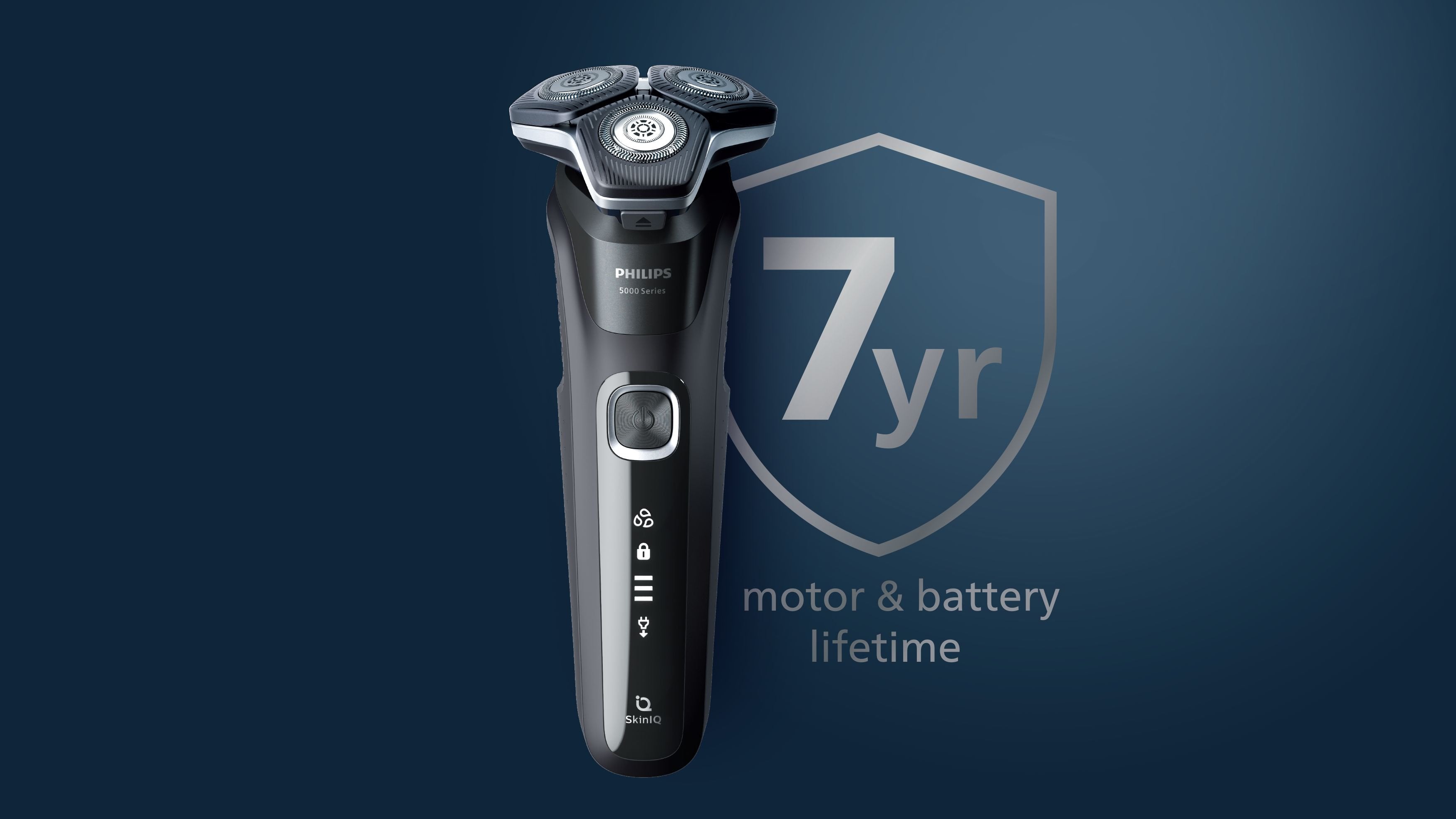 EAN 8720689008037 - Philips SHAVER Series 5000 S5885/35 afeitadora Máquina de afeitar de rotación Recortadora Azul imagen 6
