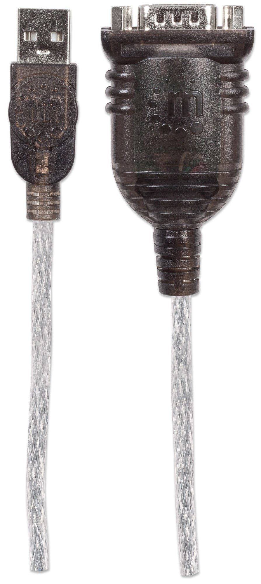 EAN 0766623151801 - Manhattan 151801 cable de serie Plata 0,45 m USB A Serial/COM/RS232/DB9 imagen 4
