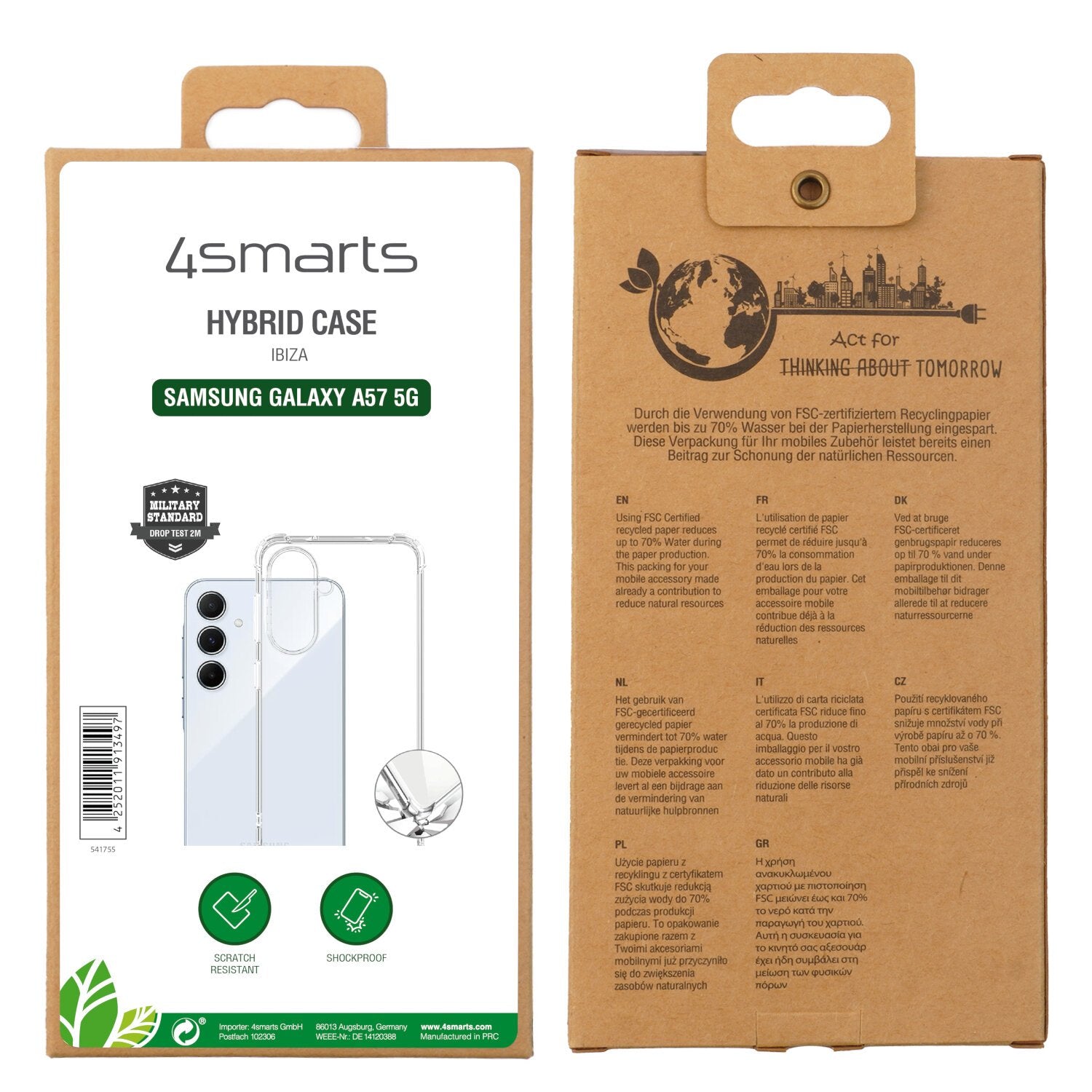 4smarts Hybrid Funda Ibiza Para Samsung Galaxy A57 5g