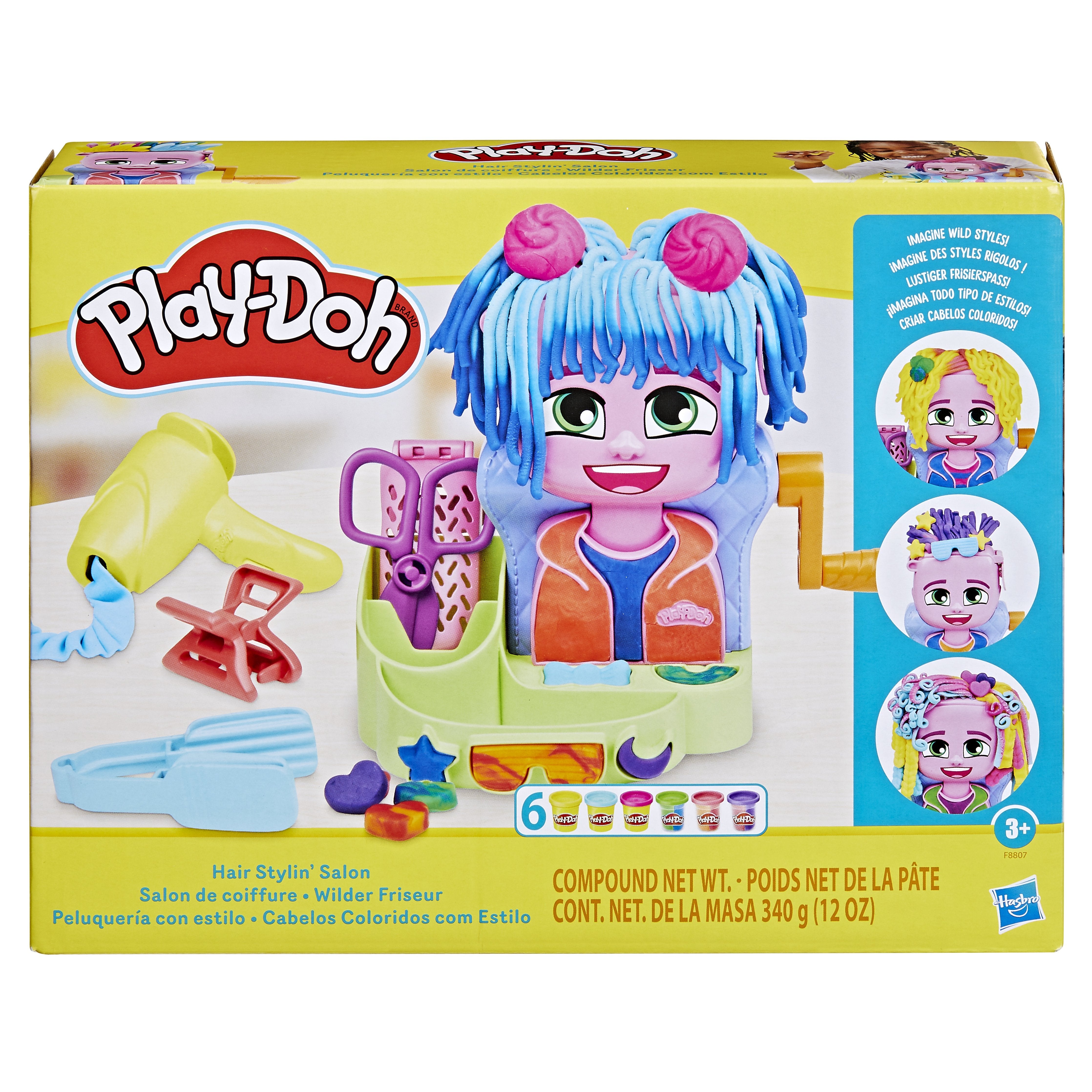 Hasbro Play-Doh Peluquería Salvaje, Amasando F88075l0