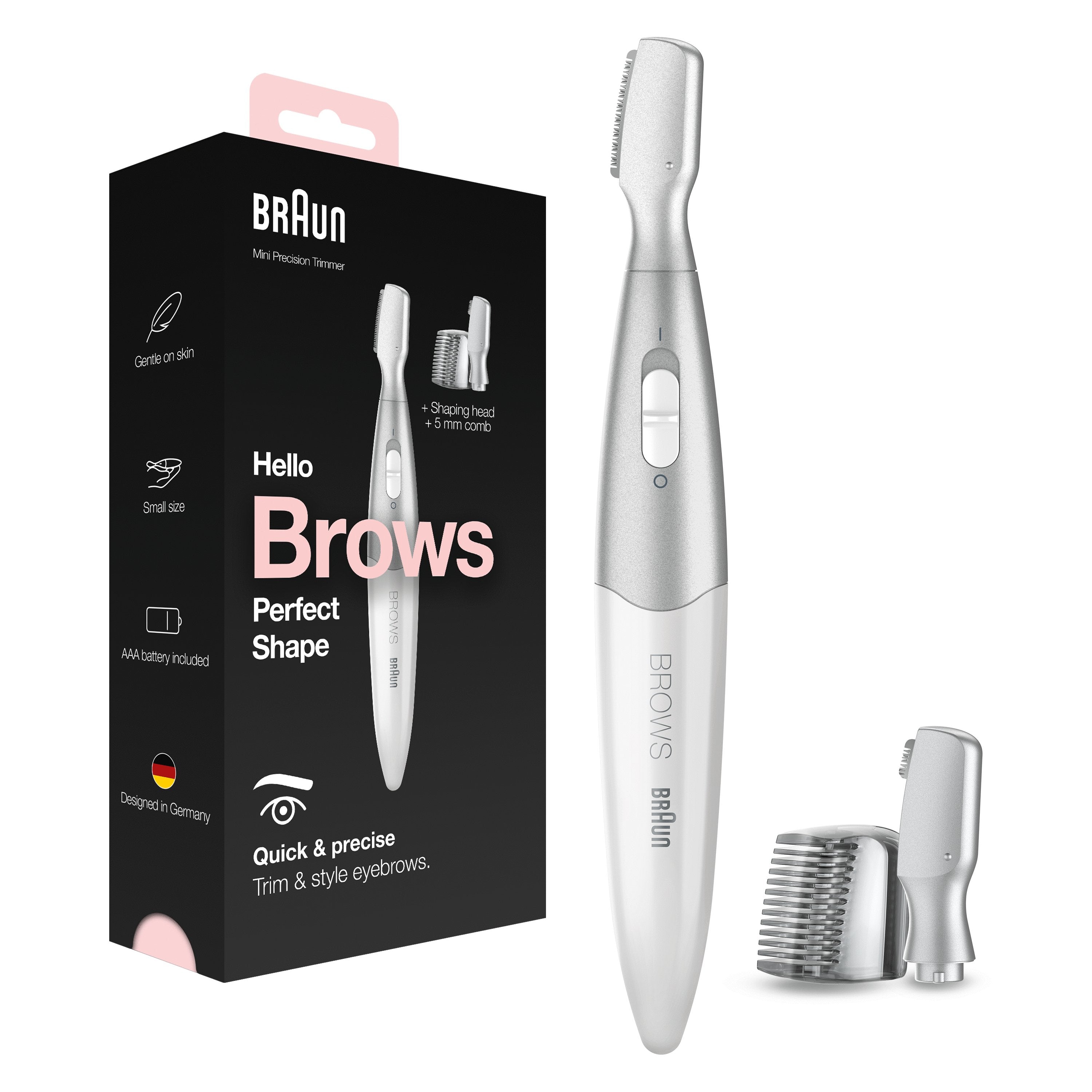 Braun Silk-Épil Fg1106 Depiladora De Precisión Plata