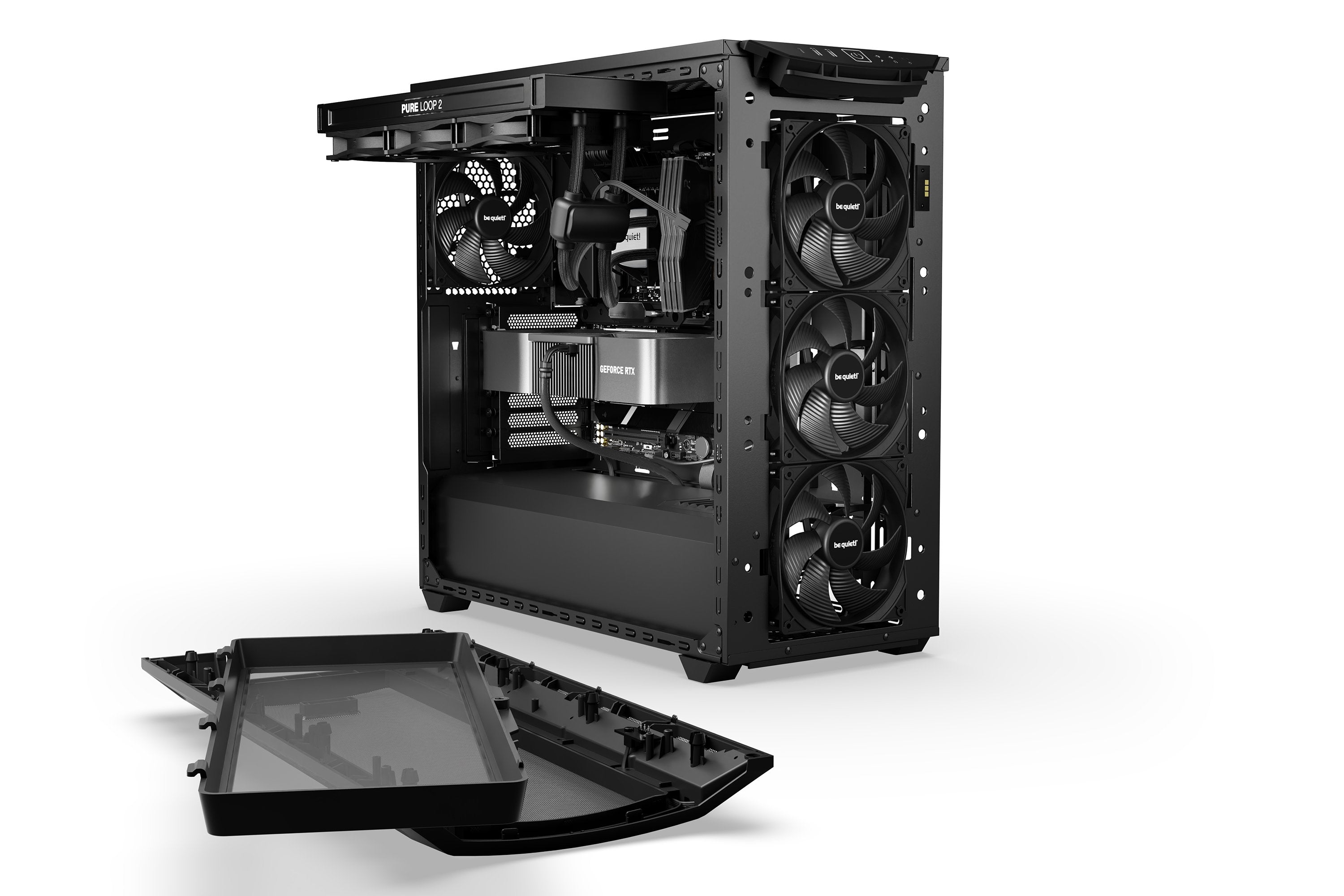 EAN 4260052190609 - be quiet! Shadow Base 800 Black Midi Tower Negro imagen 8