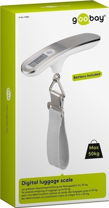 EAN 4040849718830 - Goobay 71883 báscula de equipaje 40 kg Electrónico imagen 4