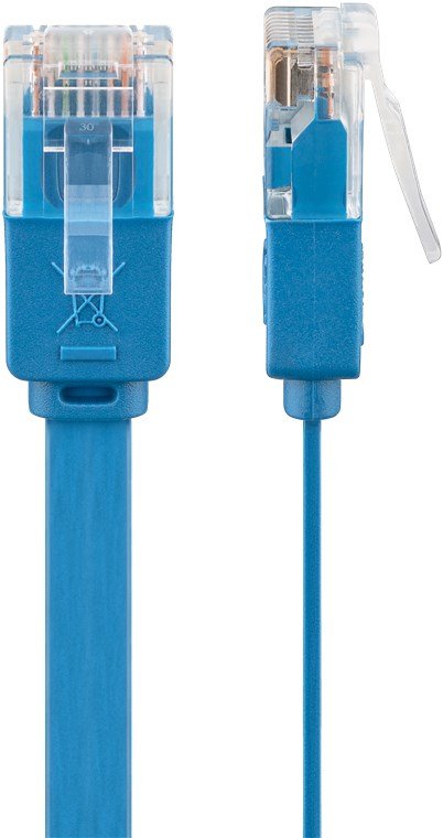 EAN 4040849964138 - Goobay 96413 cable de red Azul 2 m Cat6 U/UTP (UTP) imagen 3