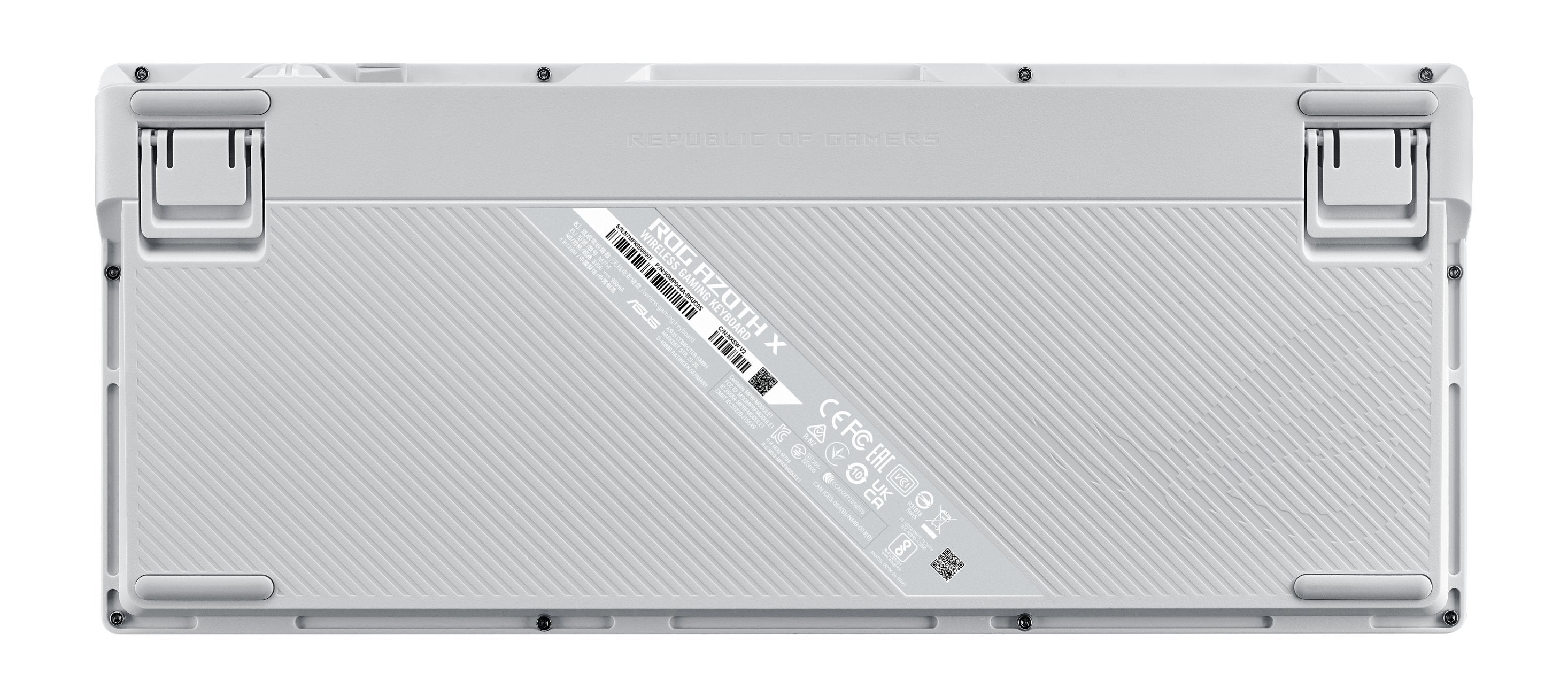 EAN 4711387897232 - ASUS ROG Azoth X teclado Juego USB + RF Wireless + Bluetooth QWERTZ Blanco imagen 5