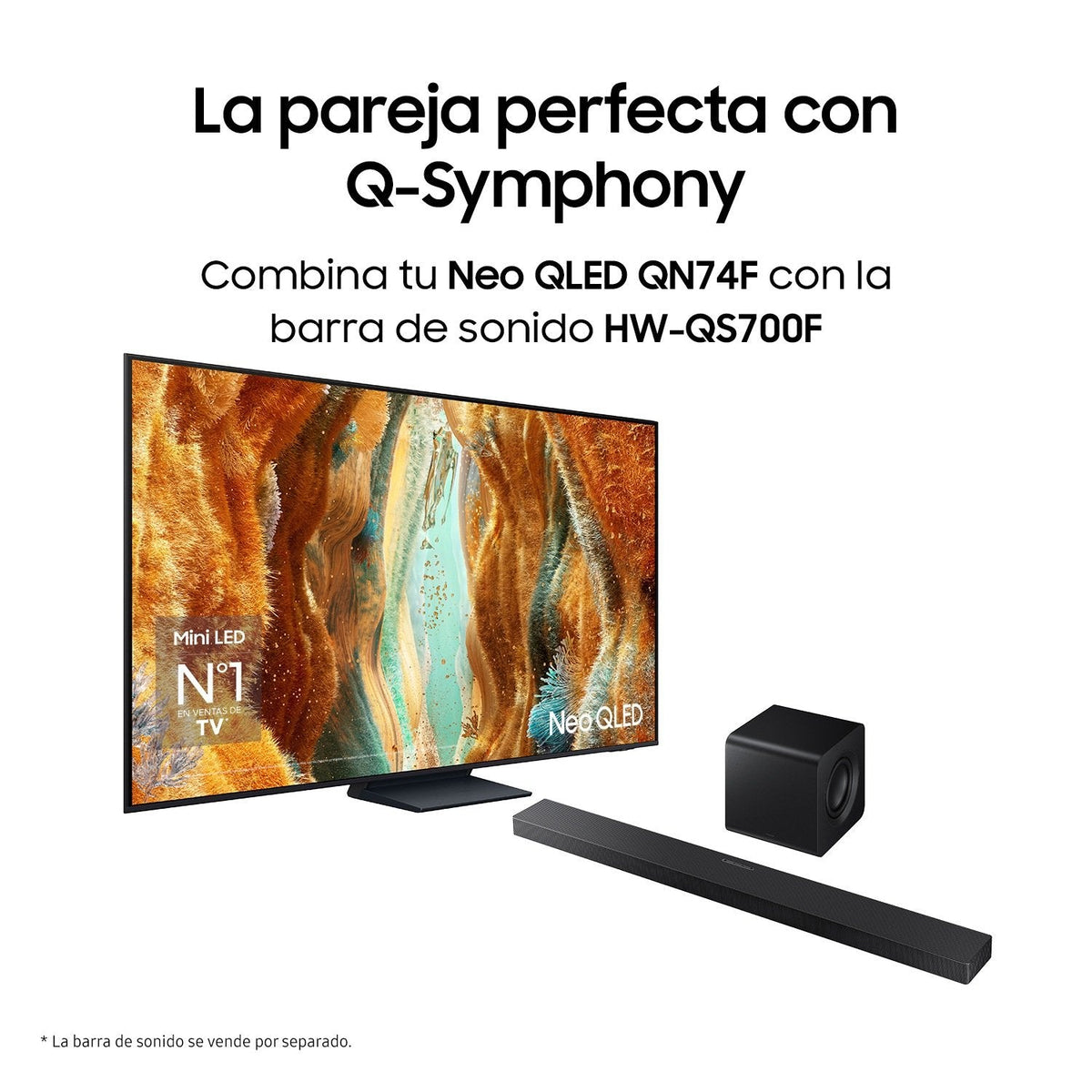 Samsung Tq85qn74fat 85" 4k Ultra Hd Neo Qled Ia - Televisor