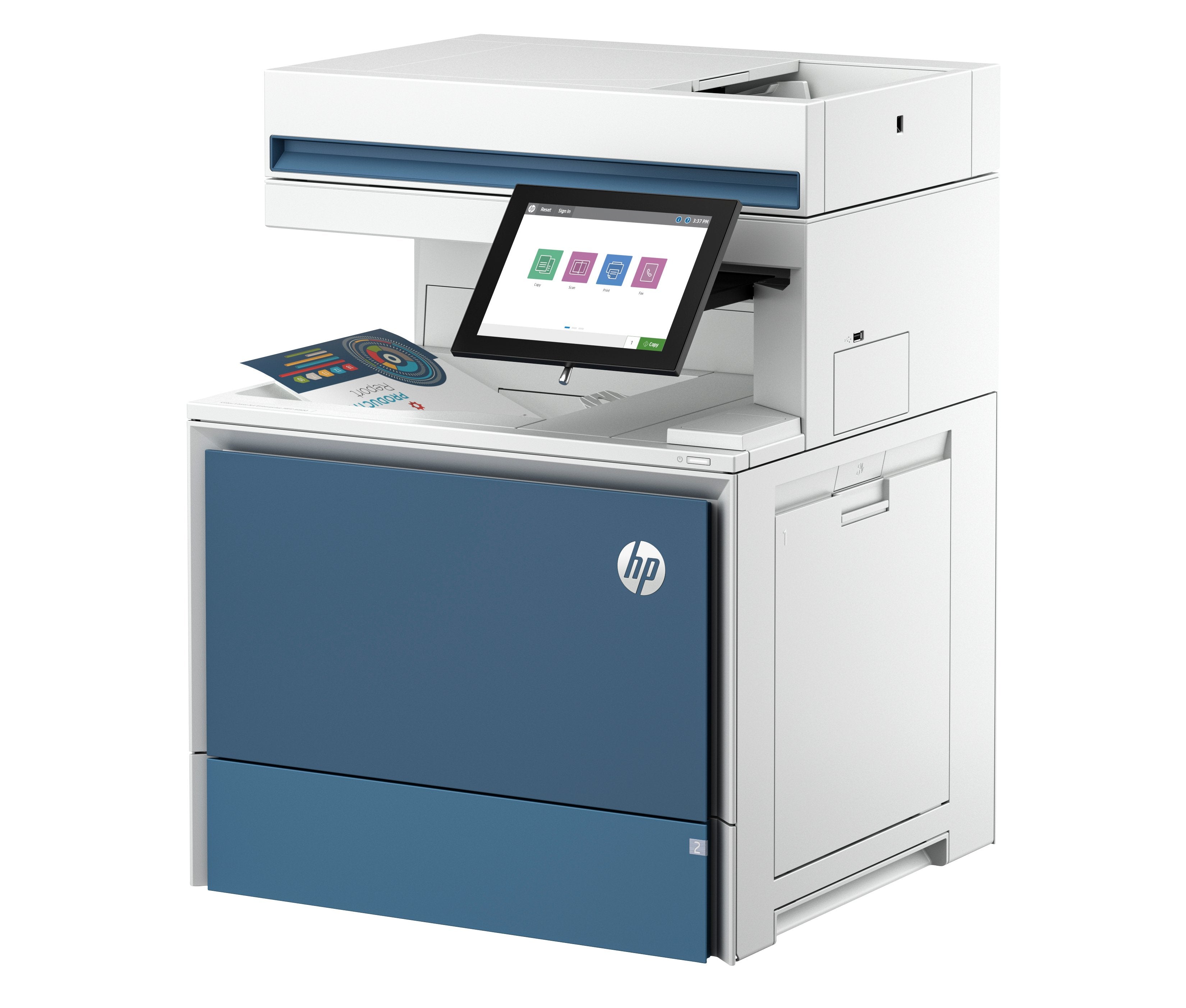 Color Laserjet Enterprise Mfp 6800dn Printer, Print, Copy,