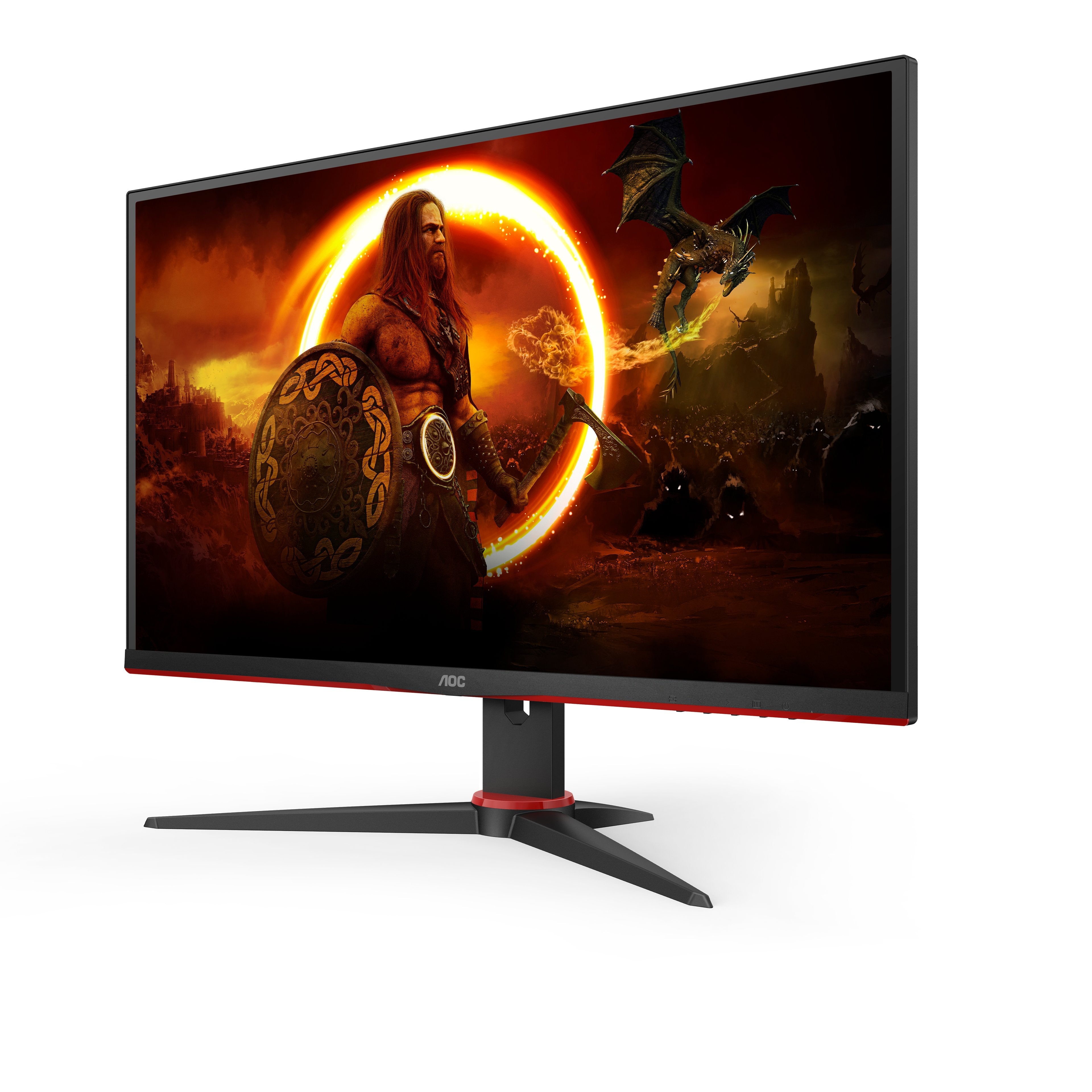 EAN 4038986129893 - AOC 27G2SAE/BK pantalla para PC 68,6 cm (27") 1920 x 1080 Pixeles Full HD LED Negro, Rojo imagen 6