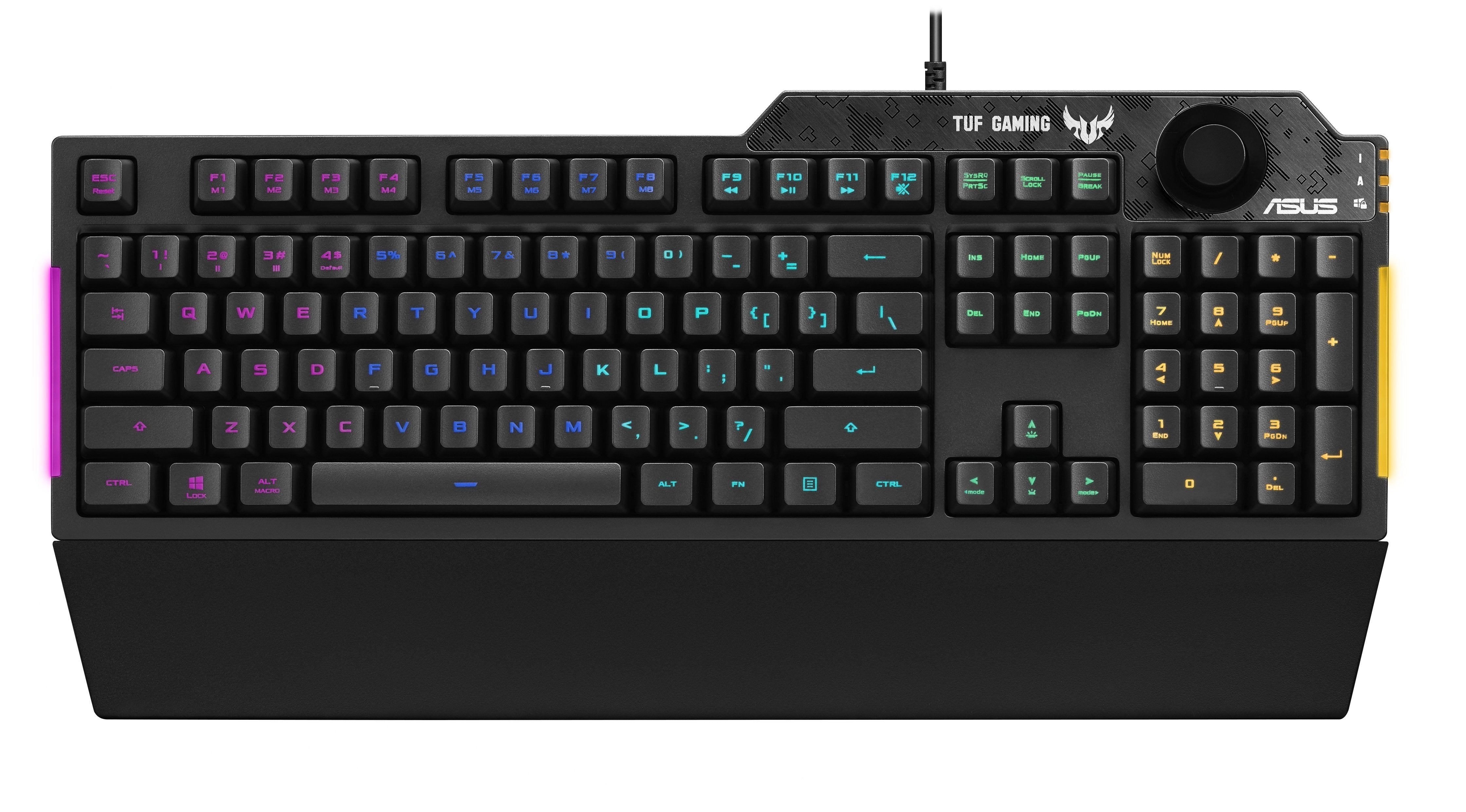 Teclado Frances Asus Tuf K1 Gaming Keyboard . Layout