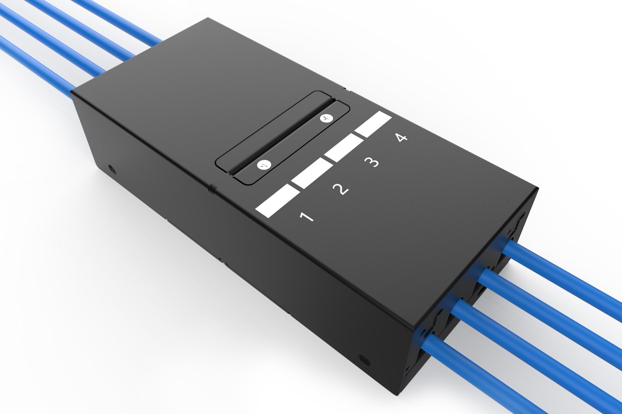 EAN 4016032497509 - Digitus DN-93708-4 caja de conexiones de red Negro imagen 3