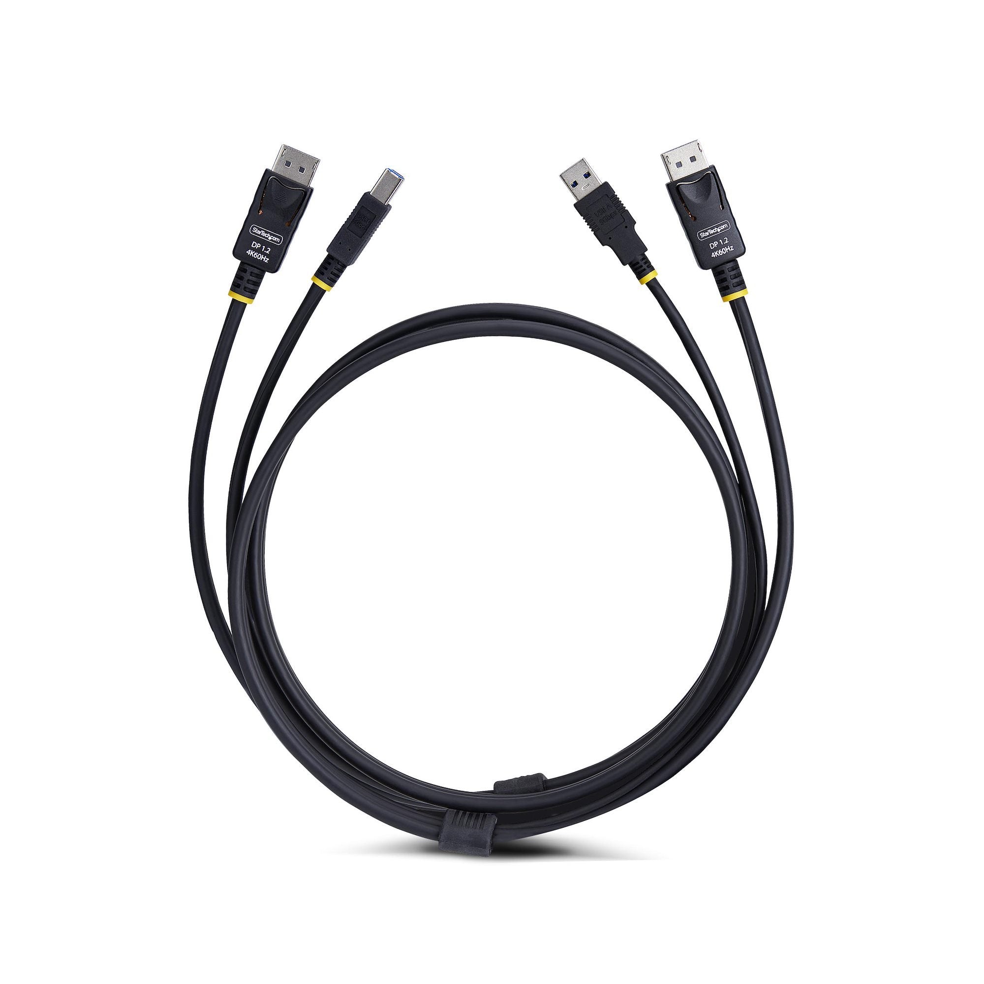 EAN 0065030912839 - StarTech.com DU12210-KVM-CABLE cable para video, teclado y ratón (kvm) Negro 3,1 m imagen 4