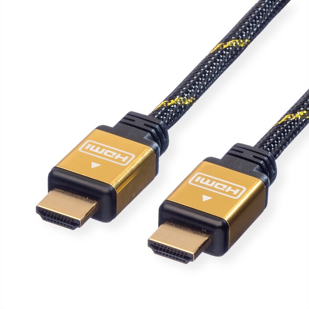 Roline Gold Hdmi High Speed Cable Mit Ethernet 5m