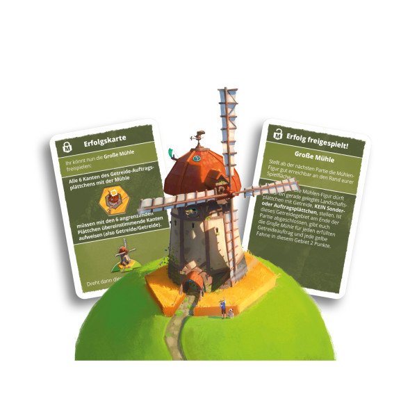 Pegasus Dorfromantik - Das Brettspiel: Grosse Mühle (Mini-Erweiterung) 90023g
