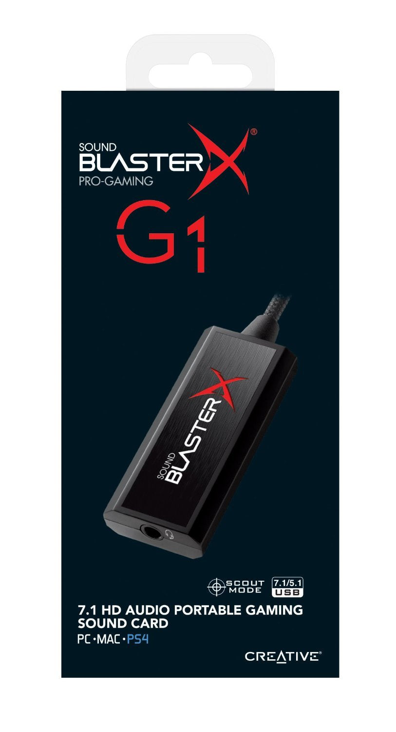 EAN 5390660190551 - Creative Labs Sound BlasterX G1 7.1 canales USB imagen 2
