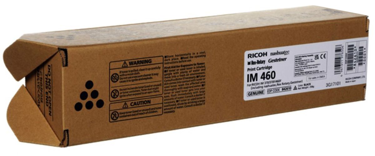 Ricoh Toner Negro Im370 370f Aprox. 9.000 Copias